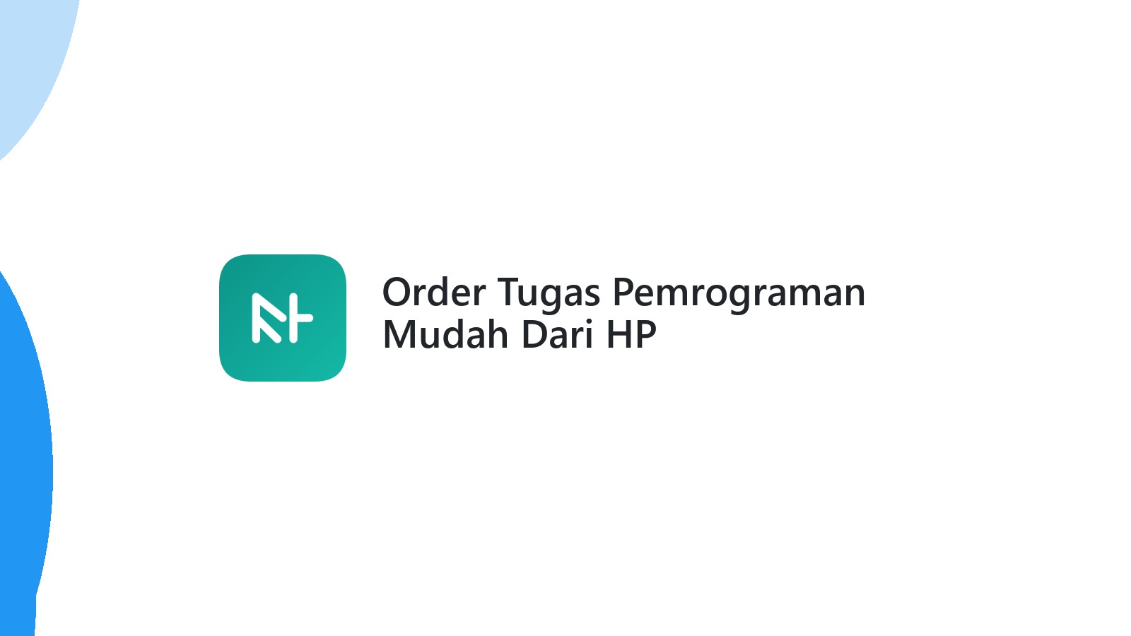 Order Tugas Pemrograman Mudah Dari HP