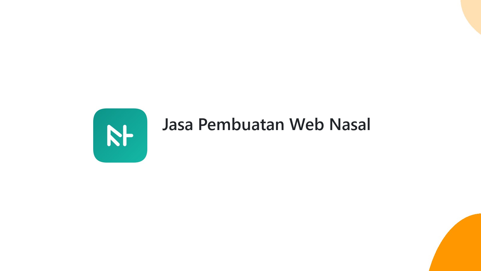Jasa Pembuatan Web Nasal