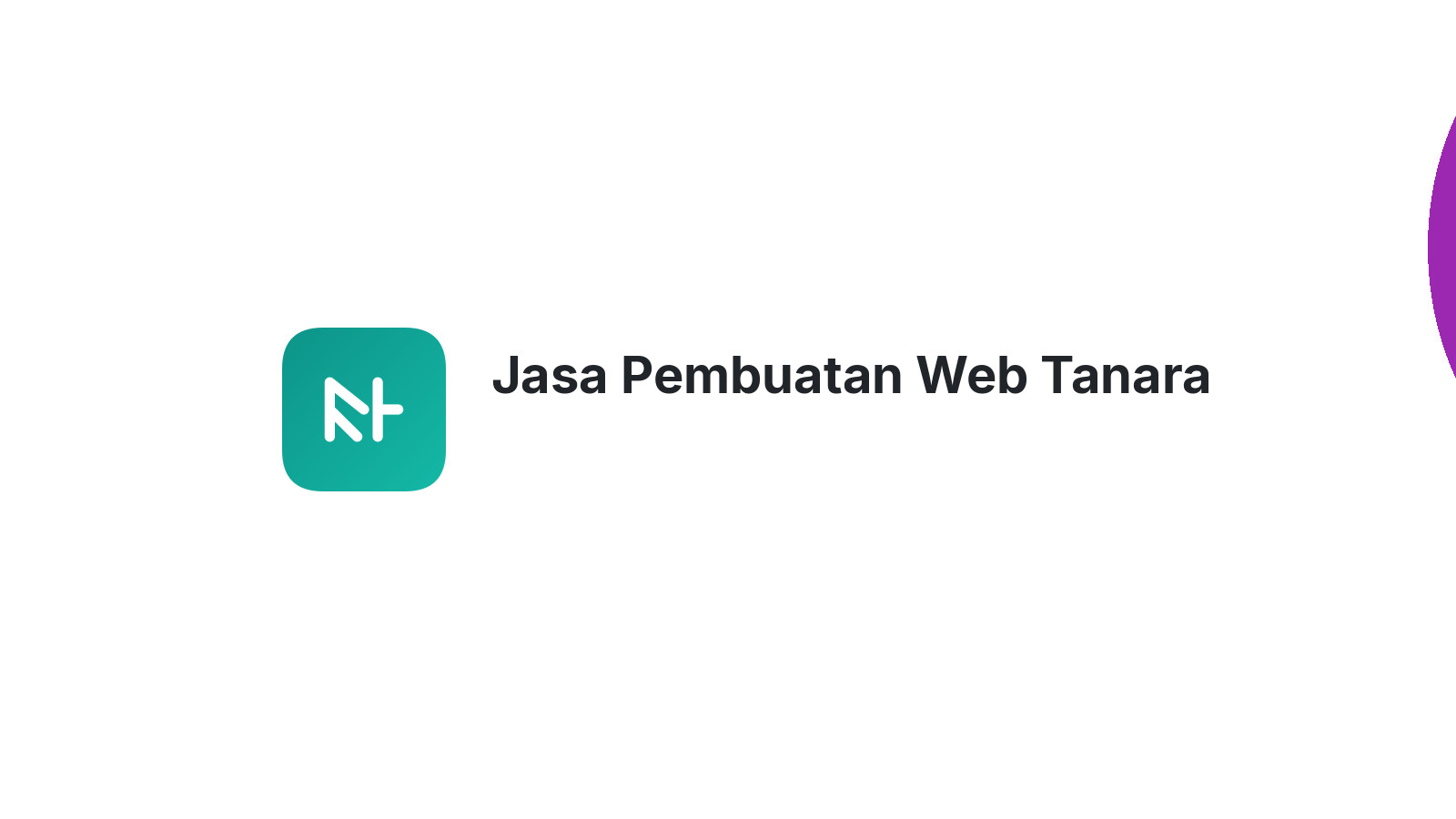 Jasa Pembuatan Web Tanara
