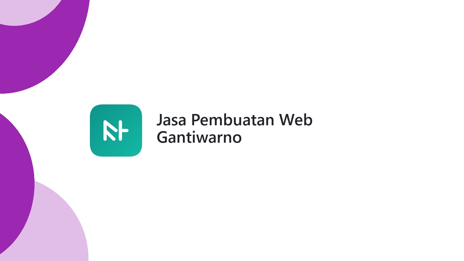 Jasa Pembuatan Web Gantiwarno