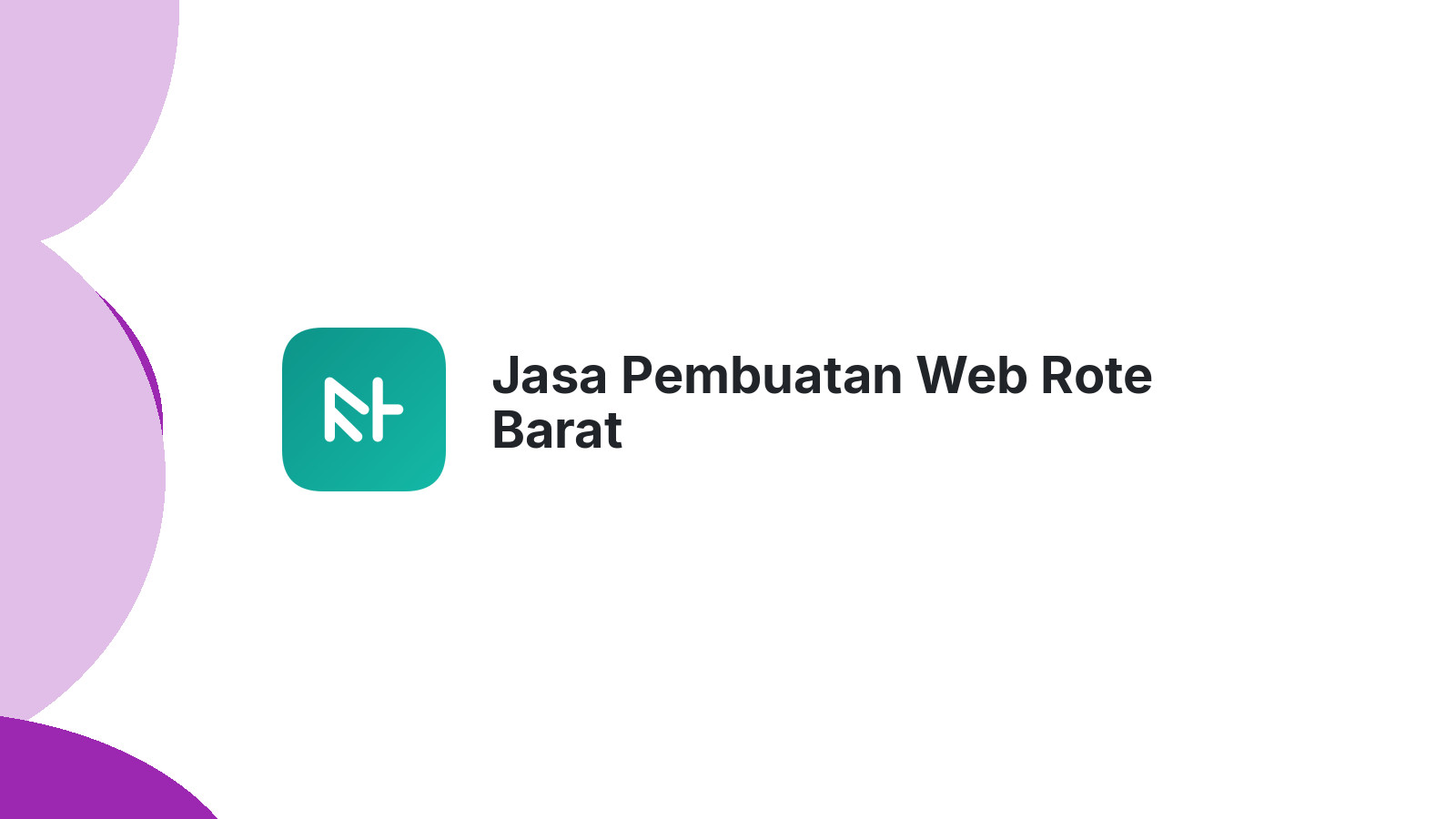 Jasa Pembuatan Web Rote Barat