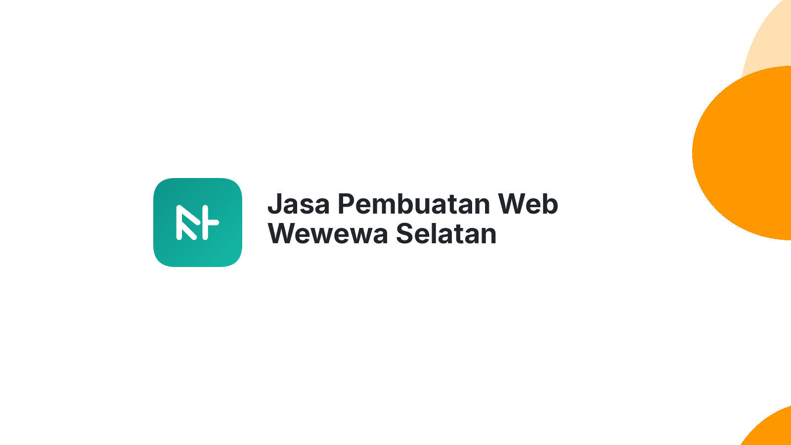 Jasa Pembuatan Web Wewewa Selatan