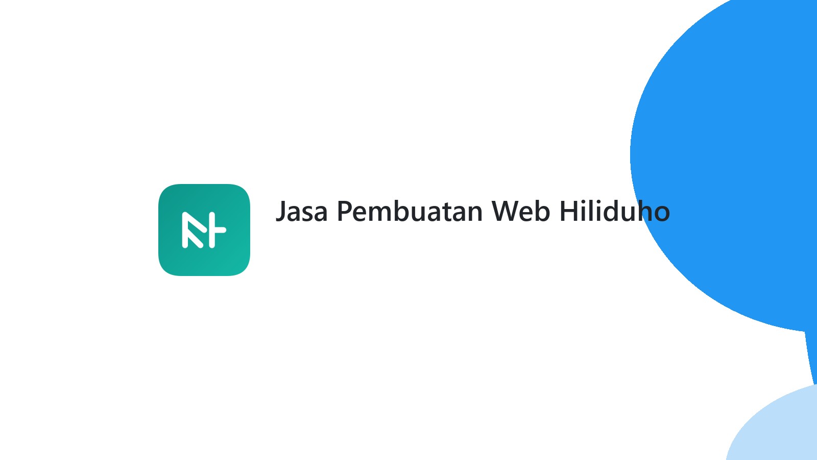 Jasa Pembuatan Web Hiliduho