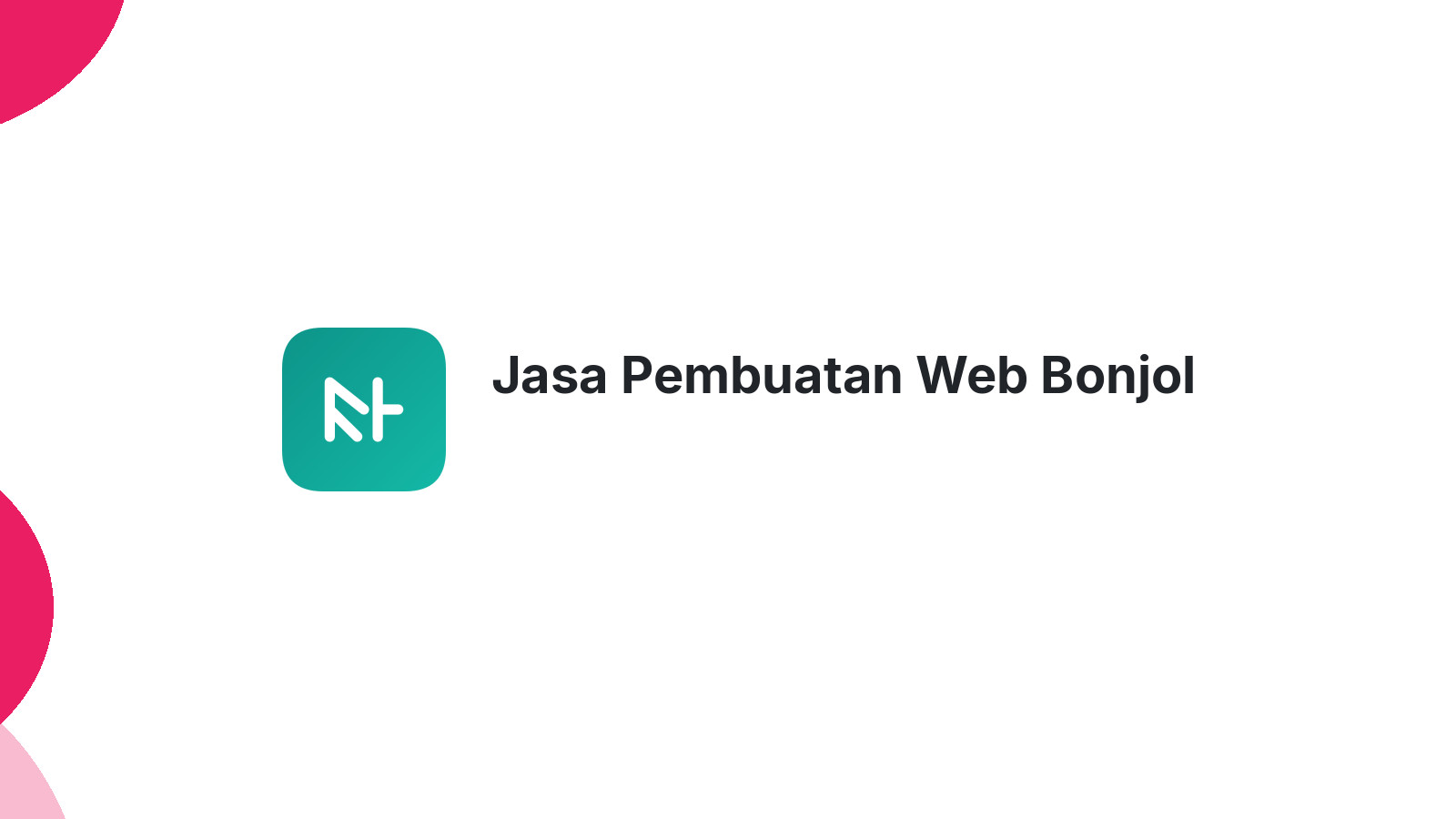 Jasa Pembuatan Web Bonjol