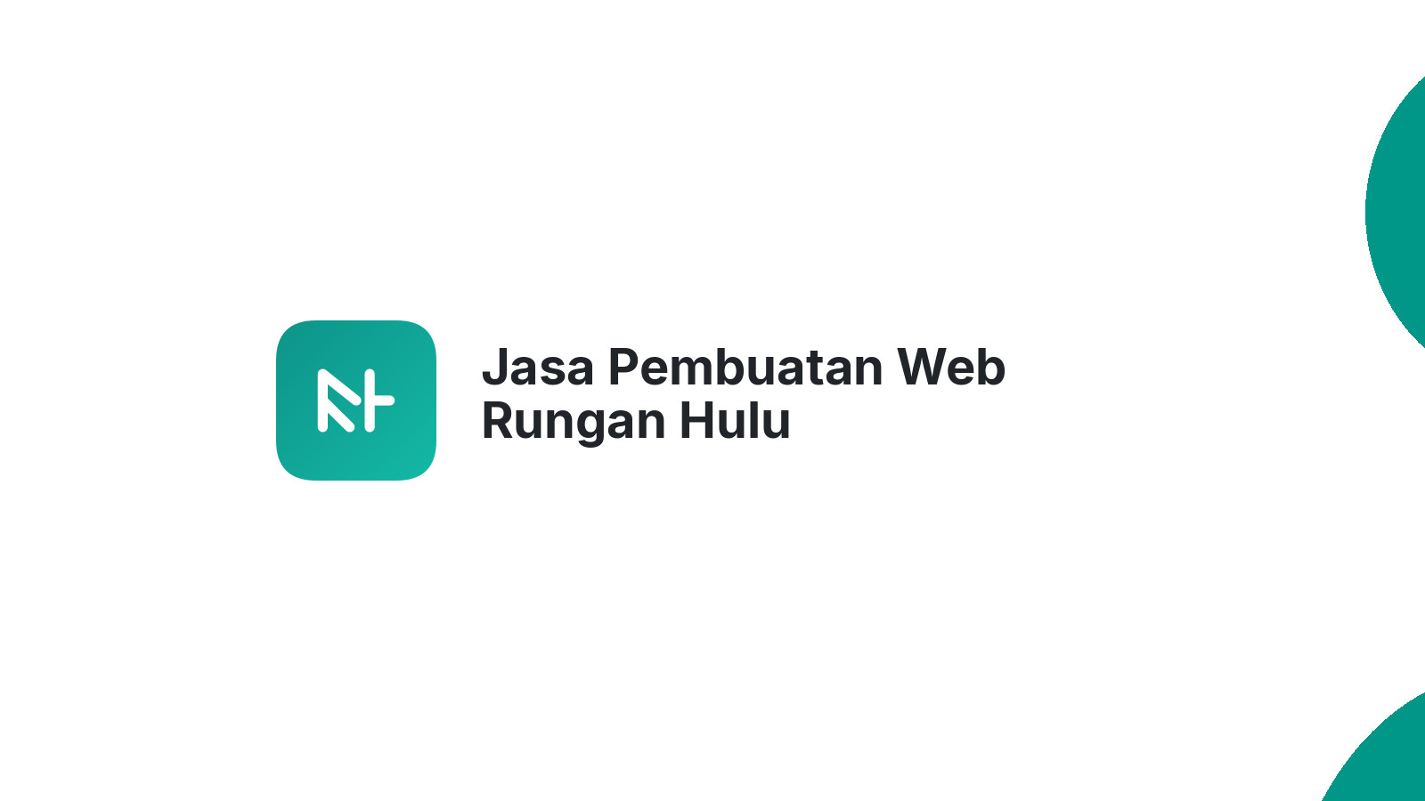 Jasa Pembuatan Web Rungan Hulu