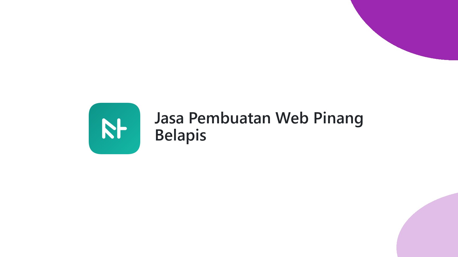 Jasa Pembuatan Web Pinang Belapis