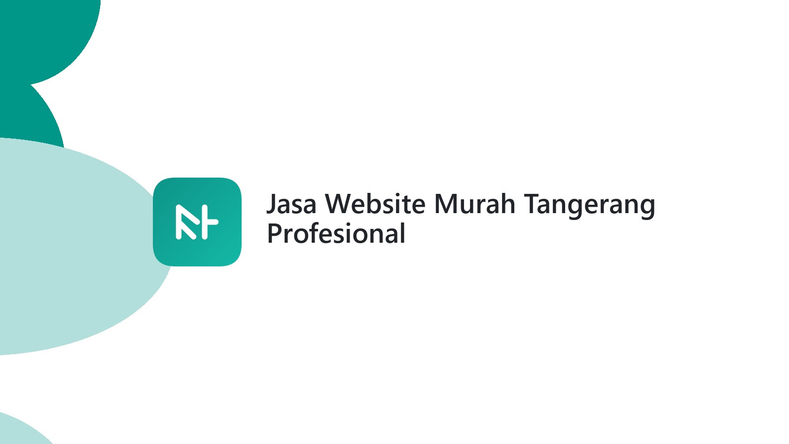 Jasa Website Murah Tangerang Profesional