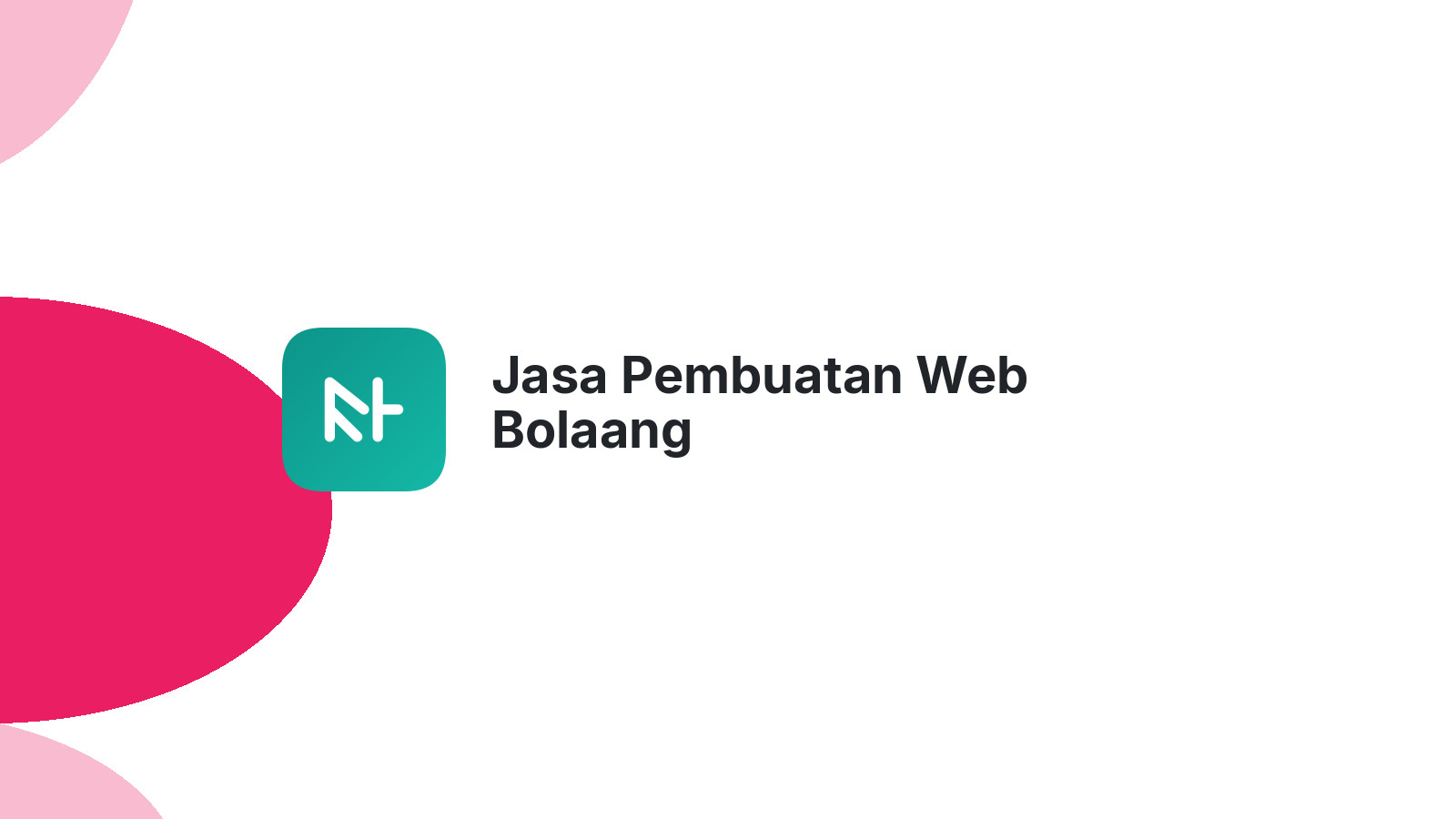 Jasa Pembuatan Web Bolaang
