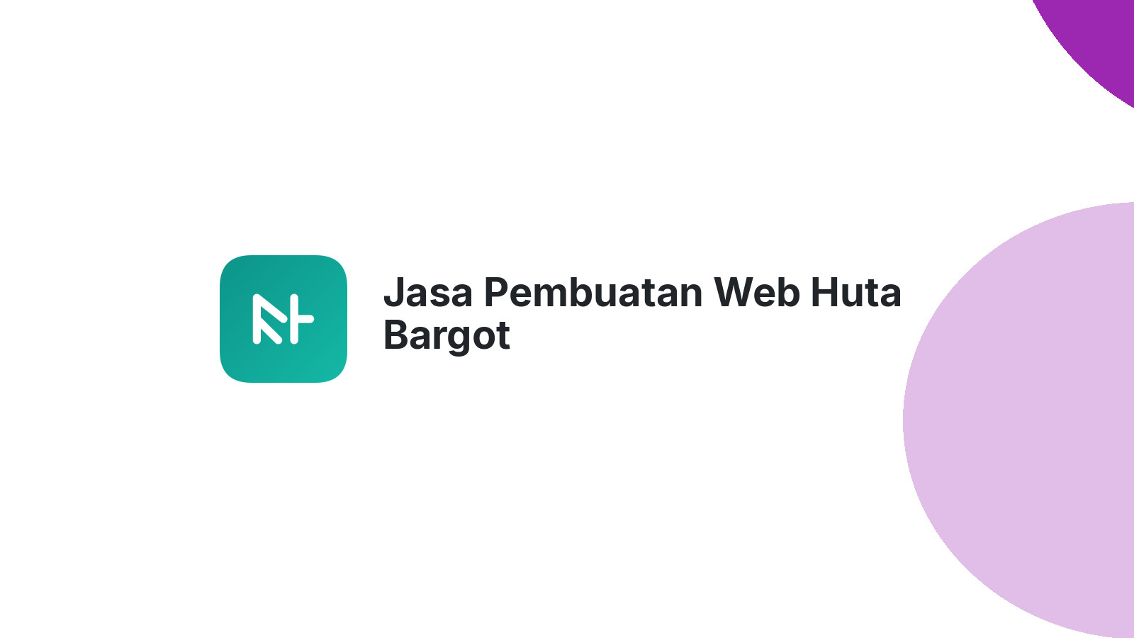 Jasa Pembuatan Web Huta Bargot
