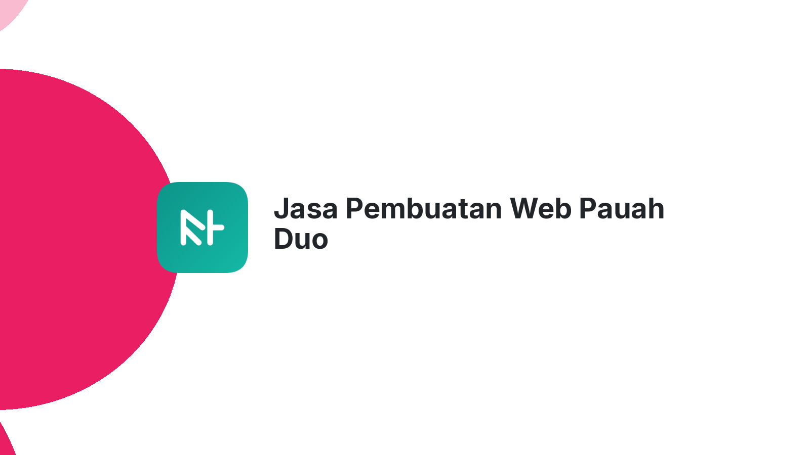 Jasa Pembuatan Web Pauah Duo