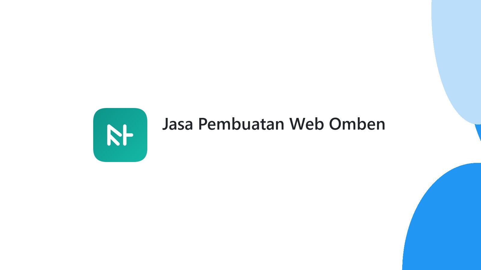 Jasa Pembuatan Web Omben