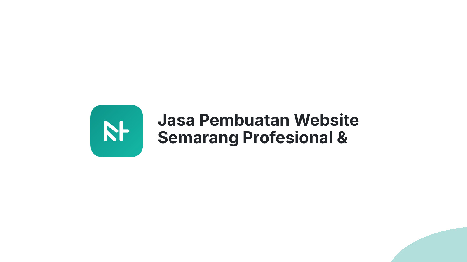 Jasa Pembuatan Website Semarang Profesional & Terpercaya