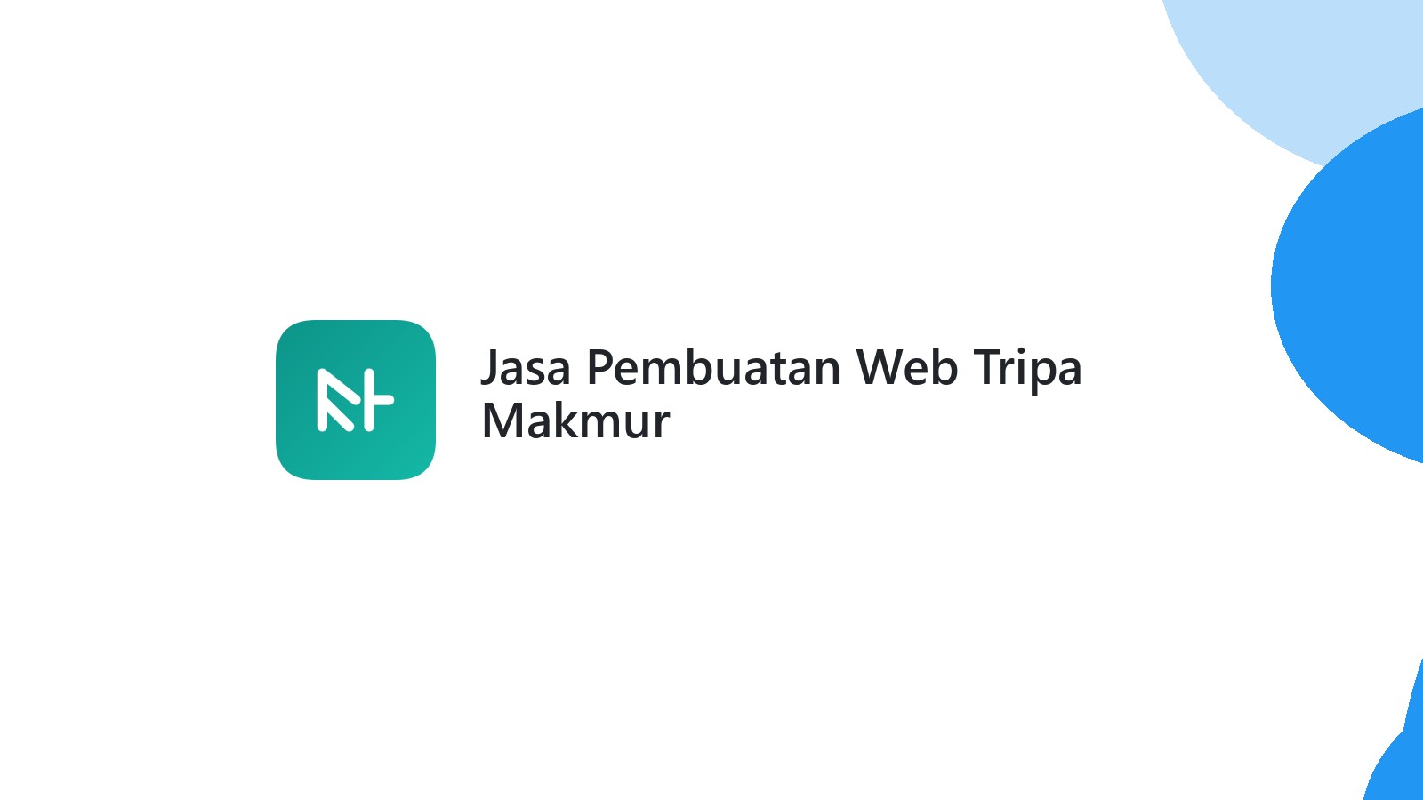 Jasa Pembuatan Web Tripa Makmur