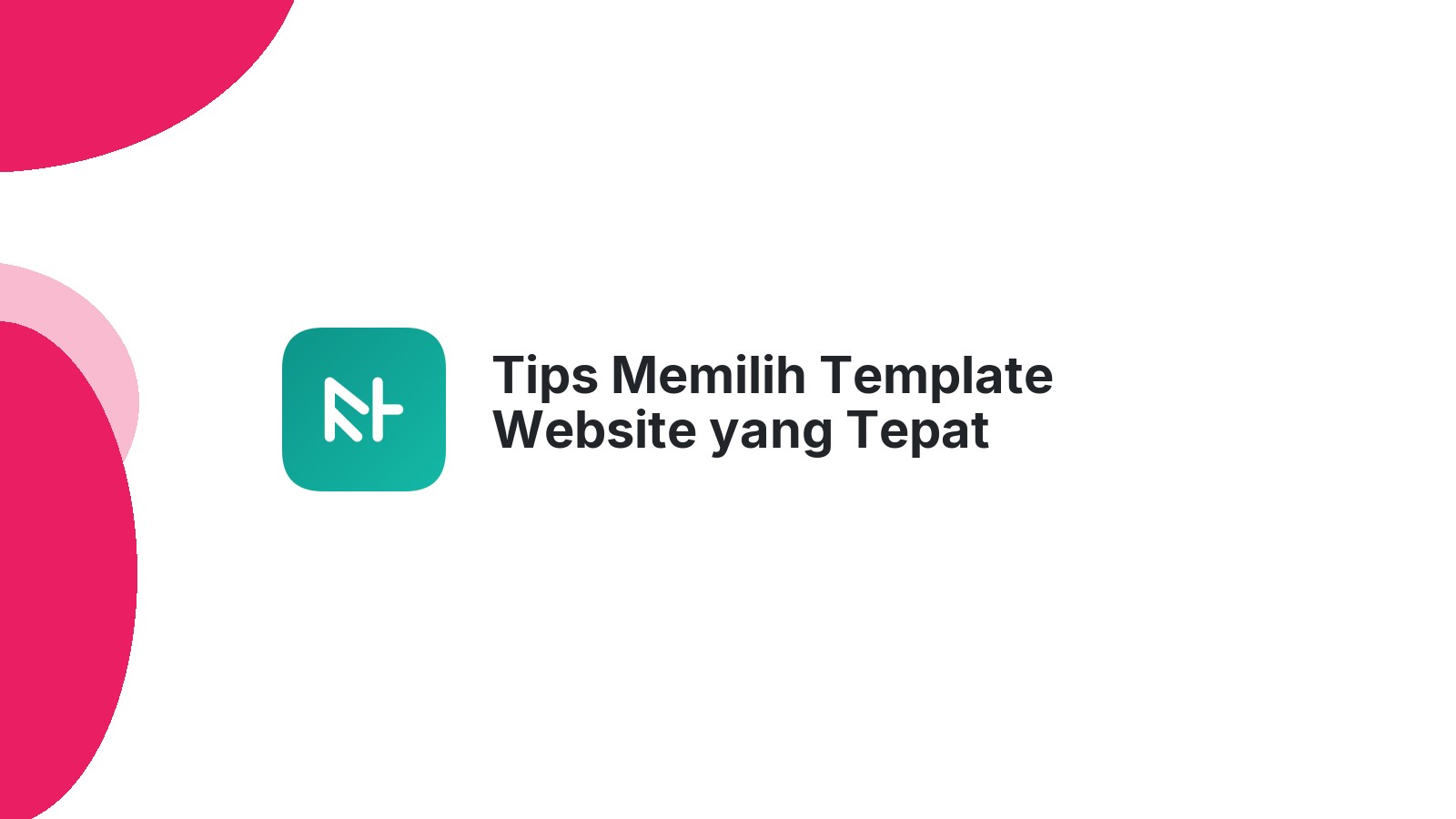 Tips Memilih Template Website yang Tepat