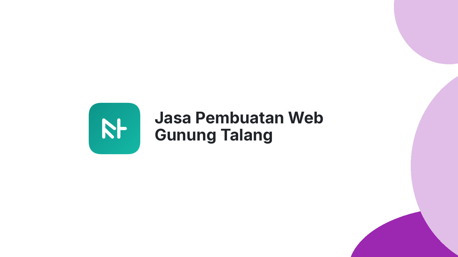 Jasa Pembuatan Web Gunung Talang