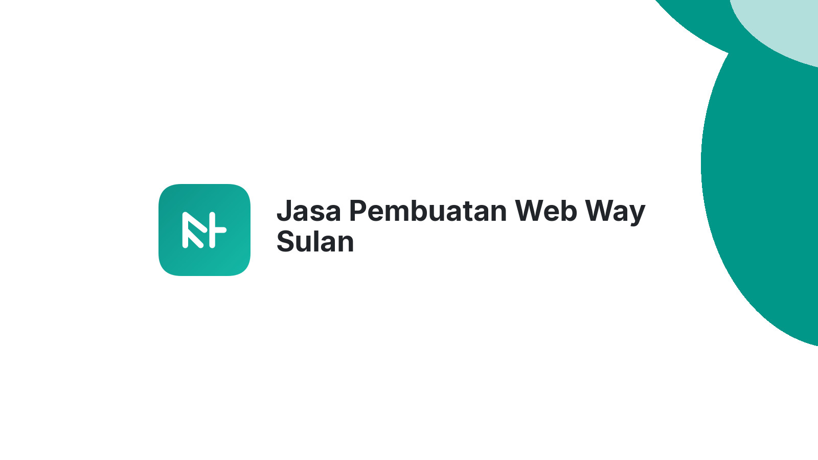 Jasa Pembuatan Web Way Sulan