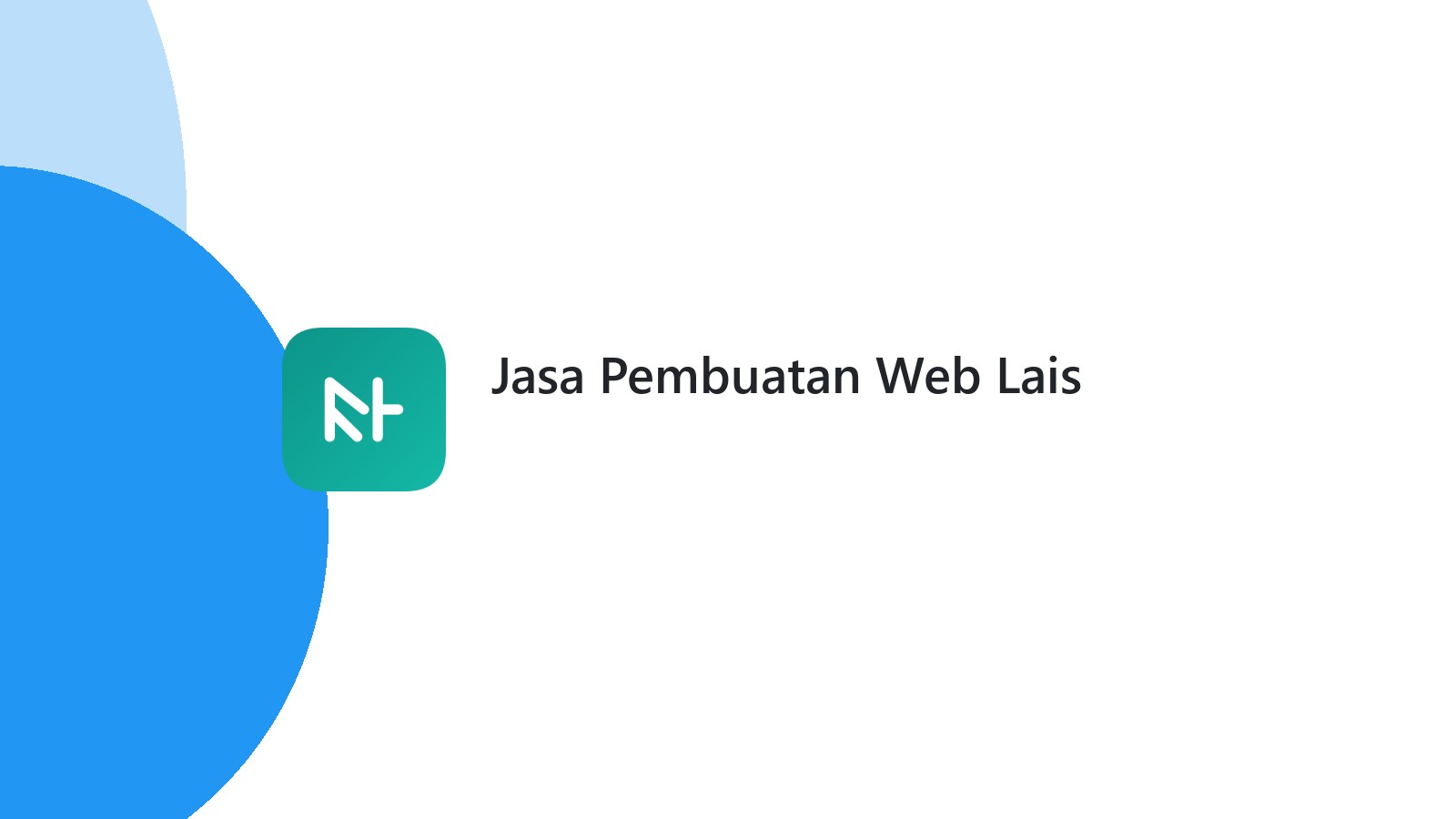 Jasa Pembuatan Web Lais