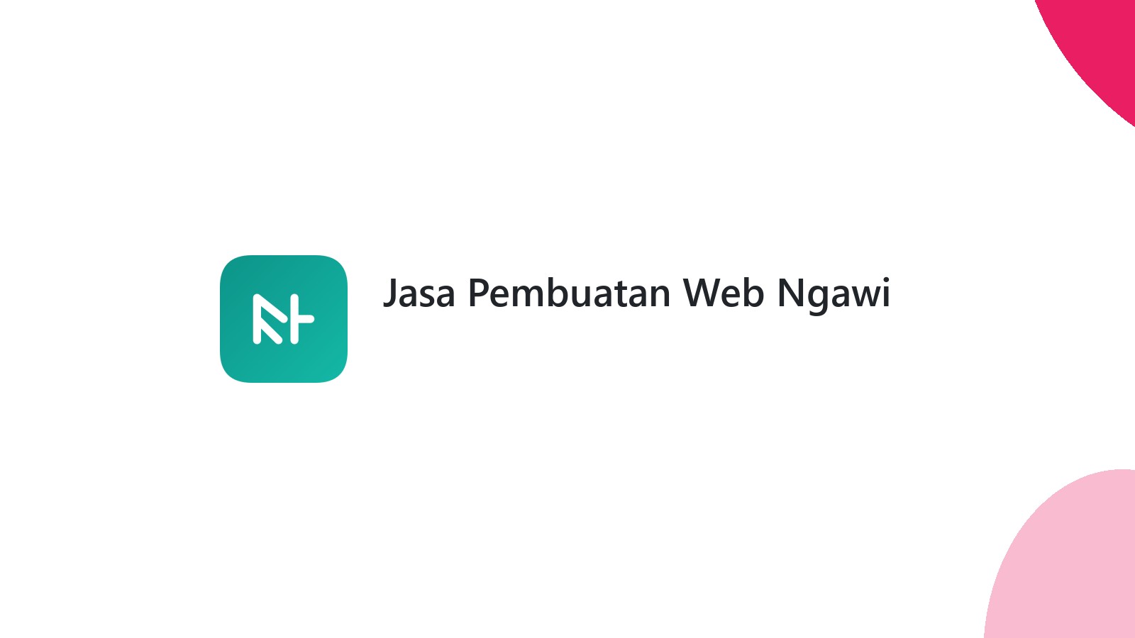 Jasa Pembuatan Web Ngawi