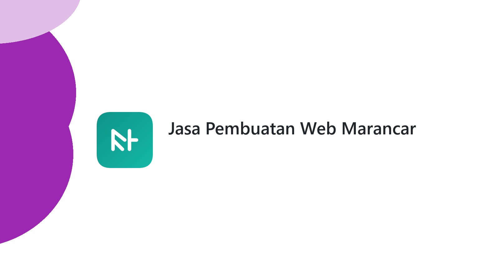 Jasa Pembuatan Web Marancar