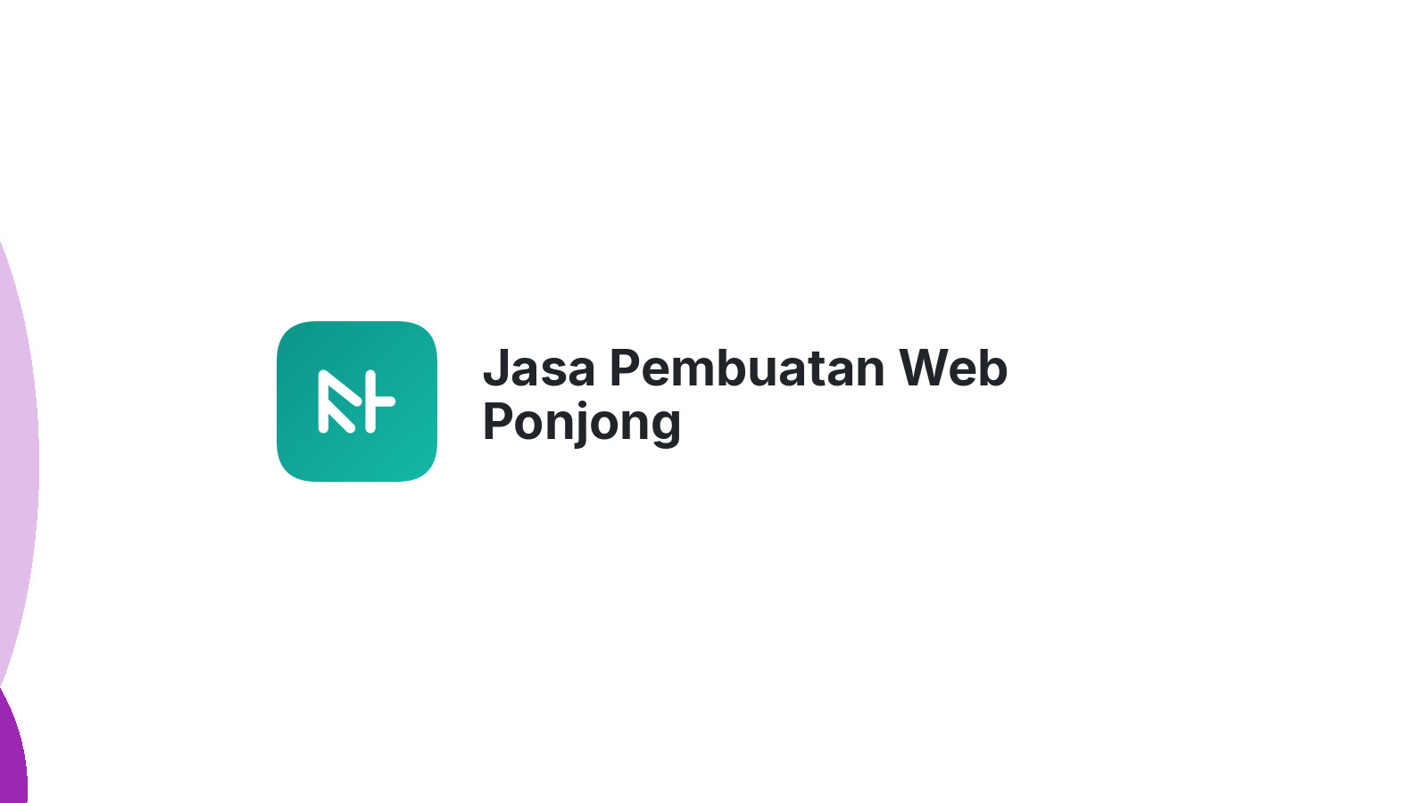 Jasa Pembuatan Web Ponjong