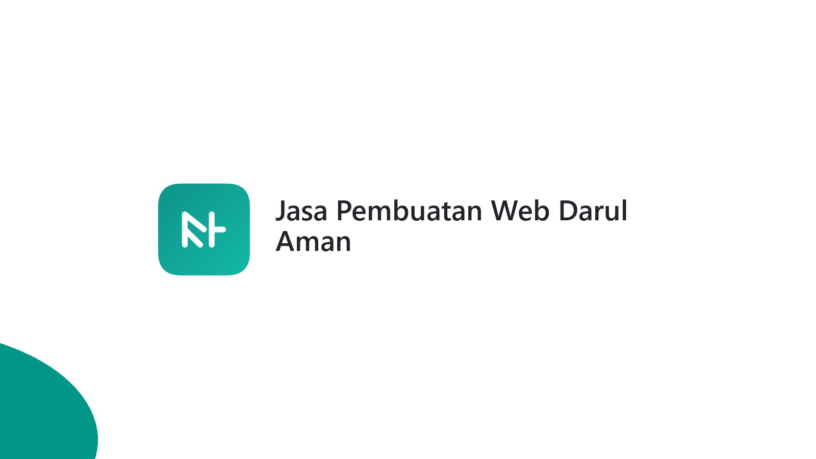 Jasa Pembuatan Web Darul Aman