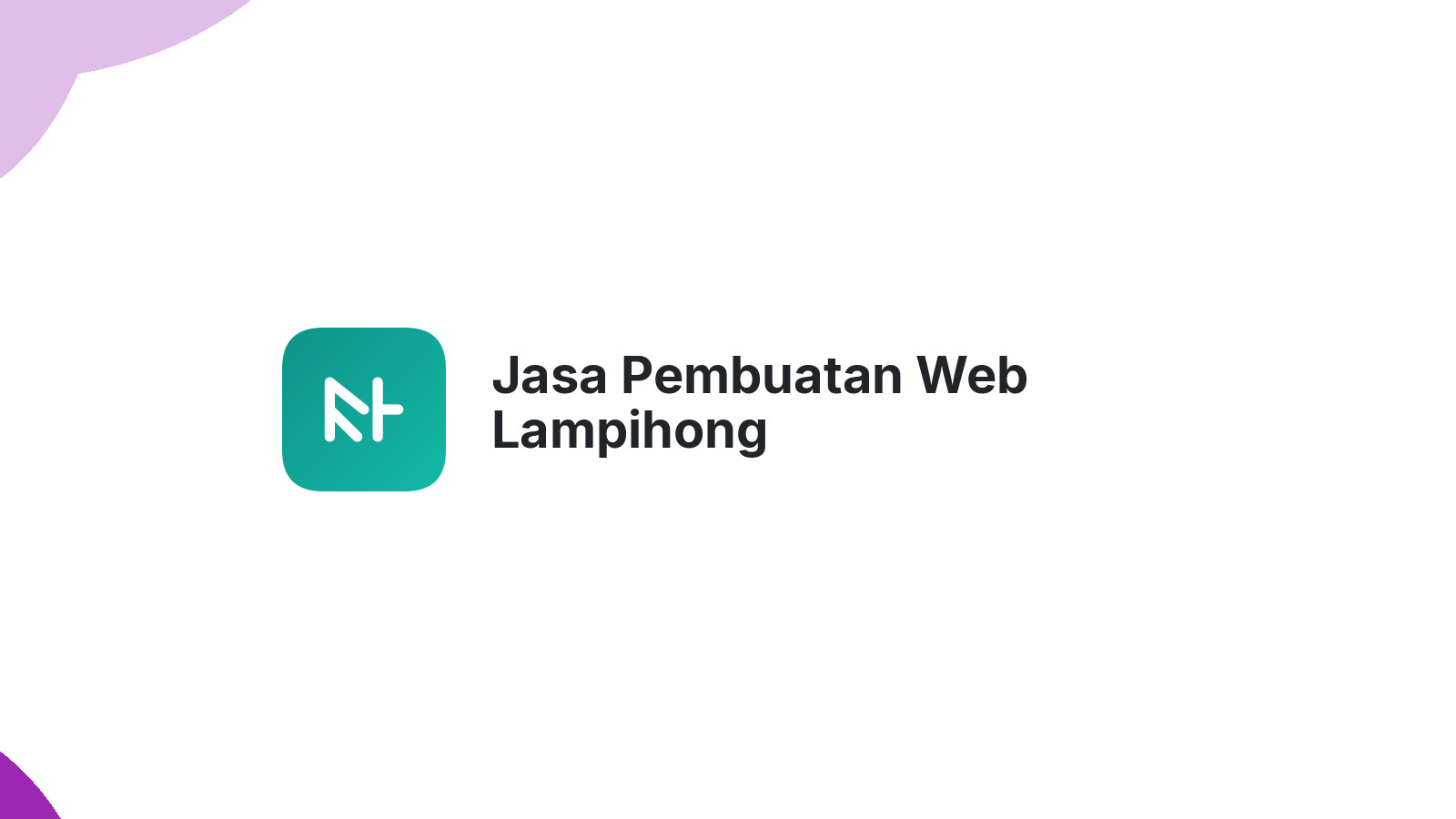 Jasa Pembuatan Web Lampihong