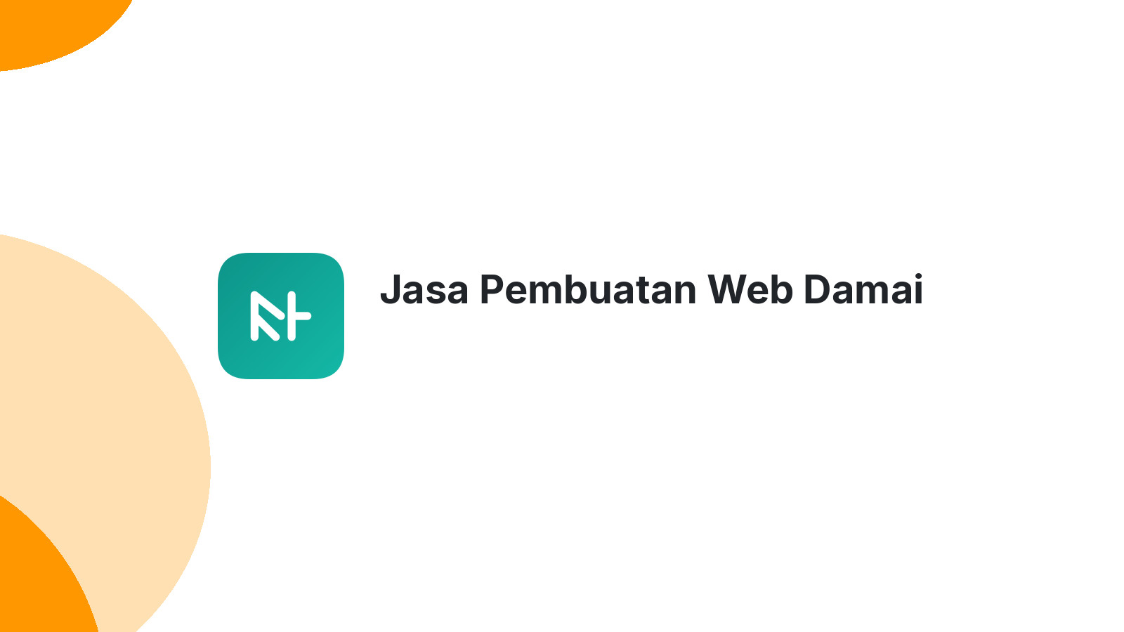 Jasa Pembuatan Web Damai