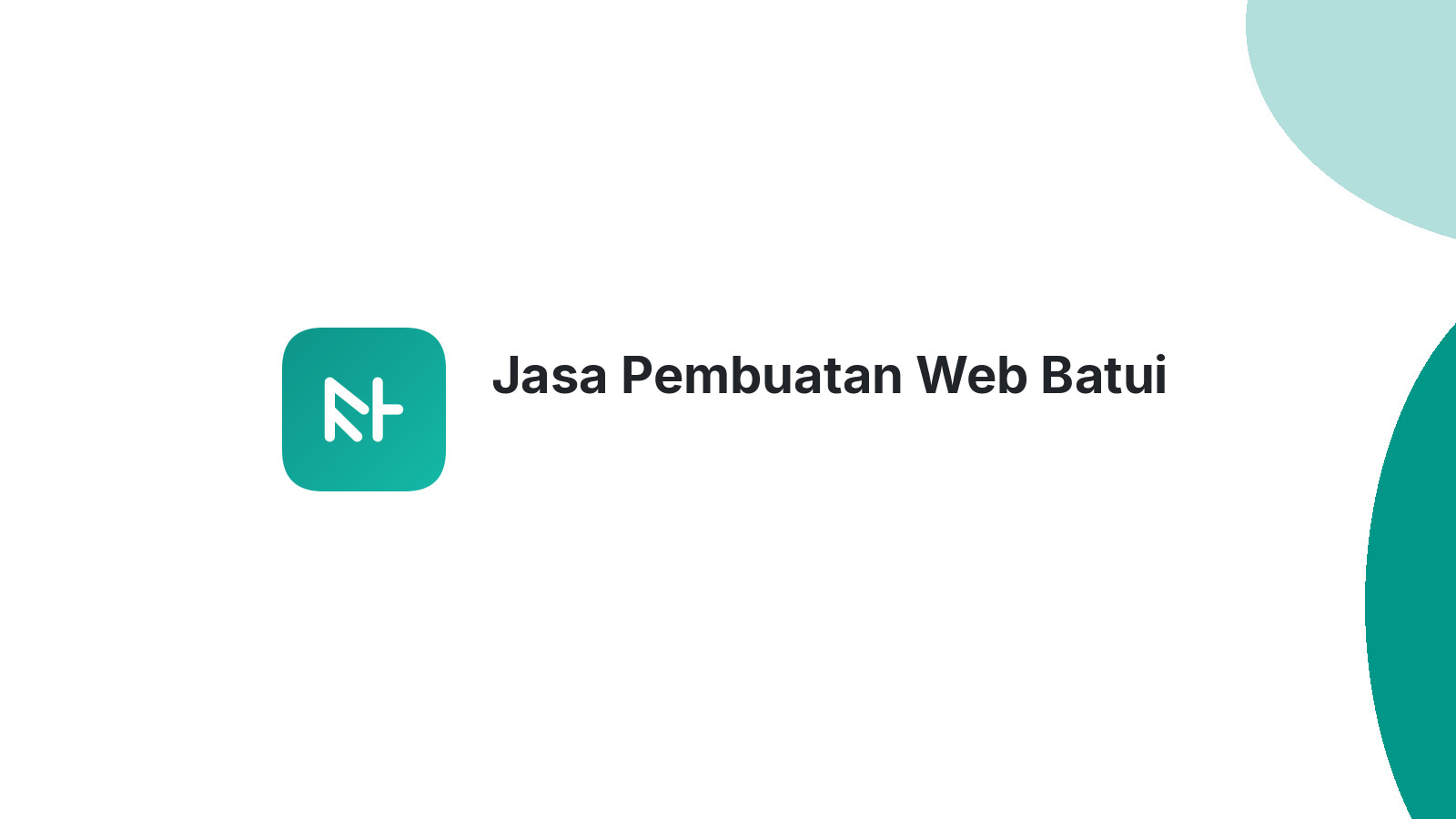 Jasa Pembuatan Web Batui