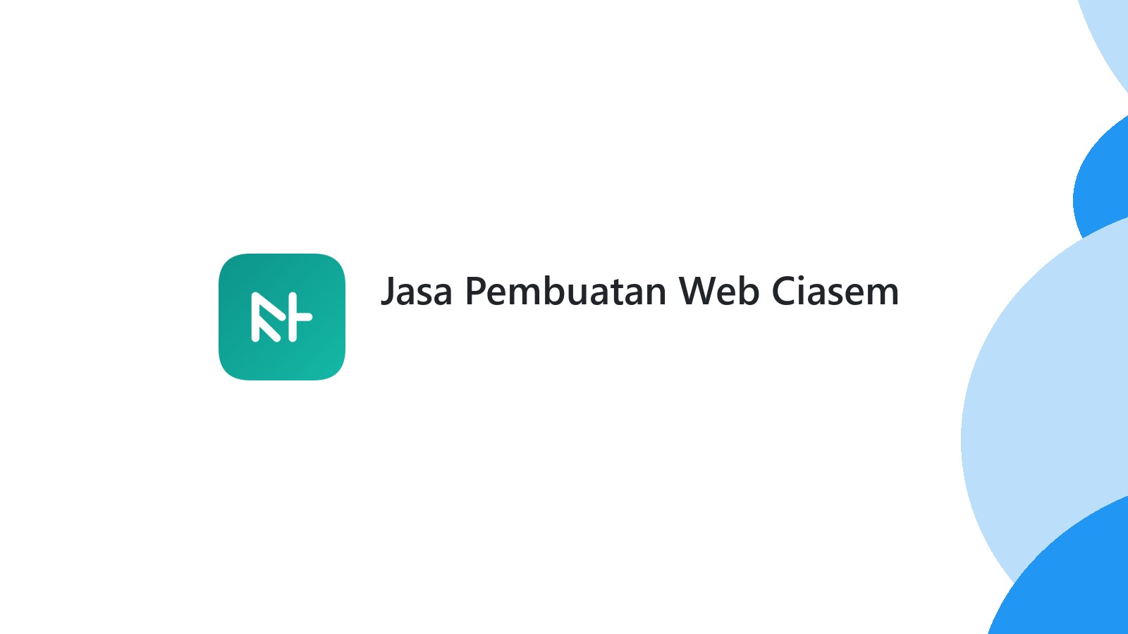 Jasa Pembuatan Web Ciasem