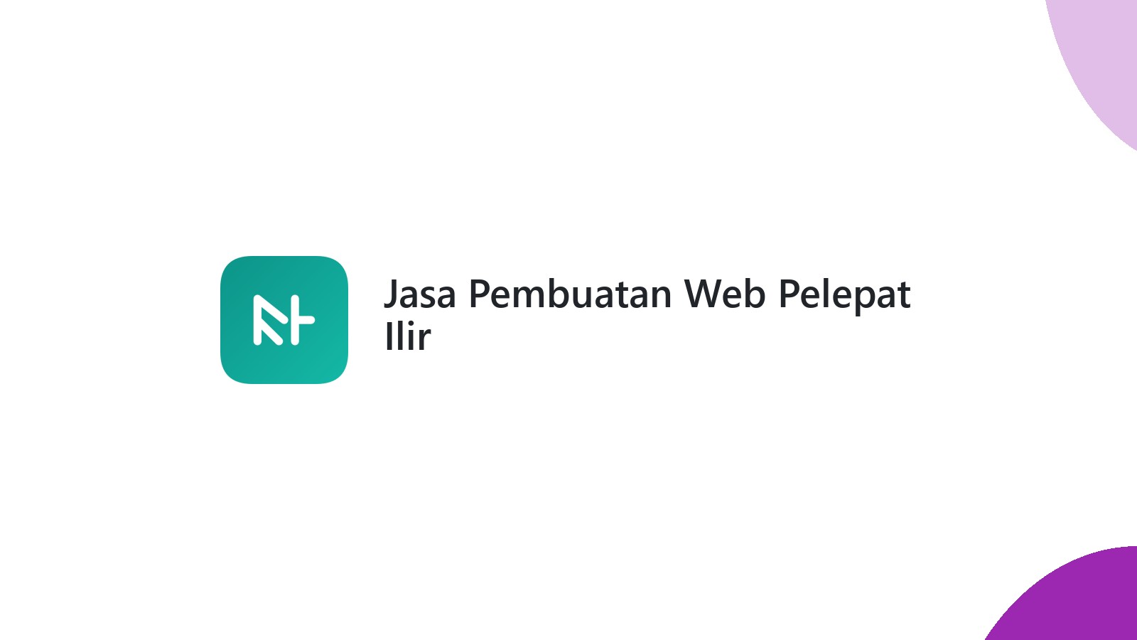 Jasa Pembuatan Web Pelepat Ilir