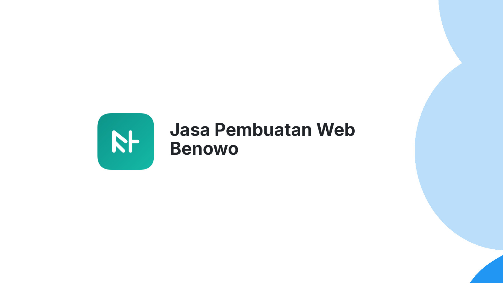 Jasa Pembuatan Web Benowo