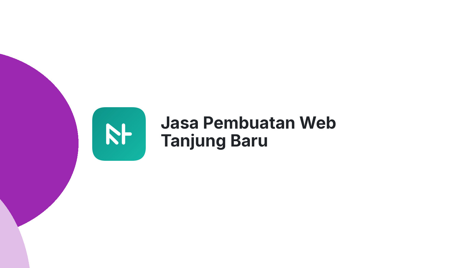 Jasa Pembuatan Web Tanjung Baru