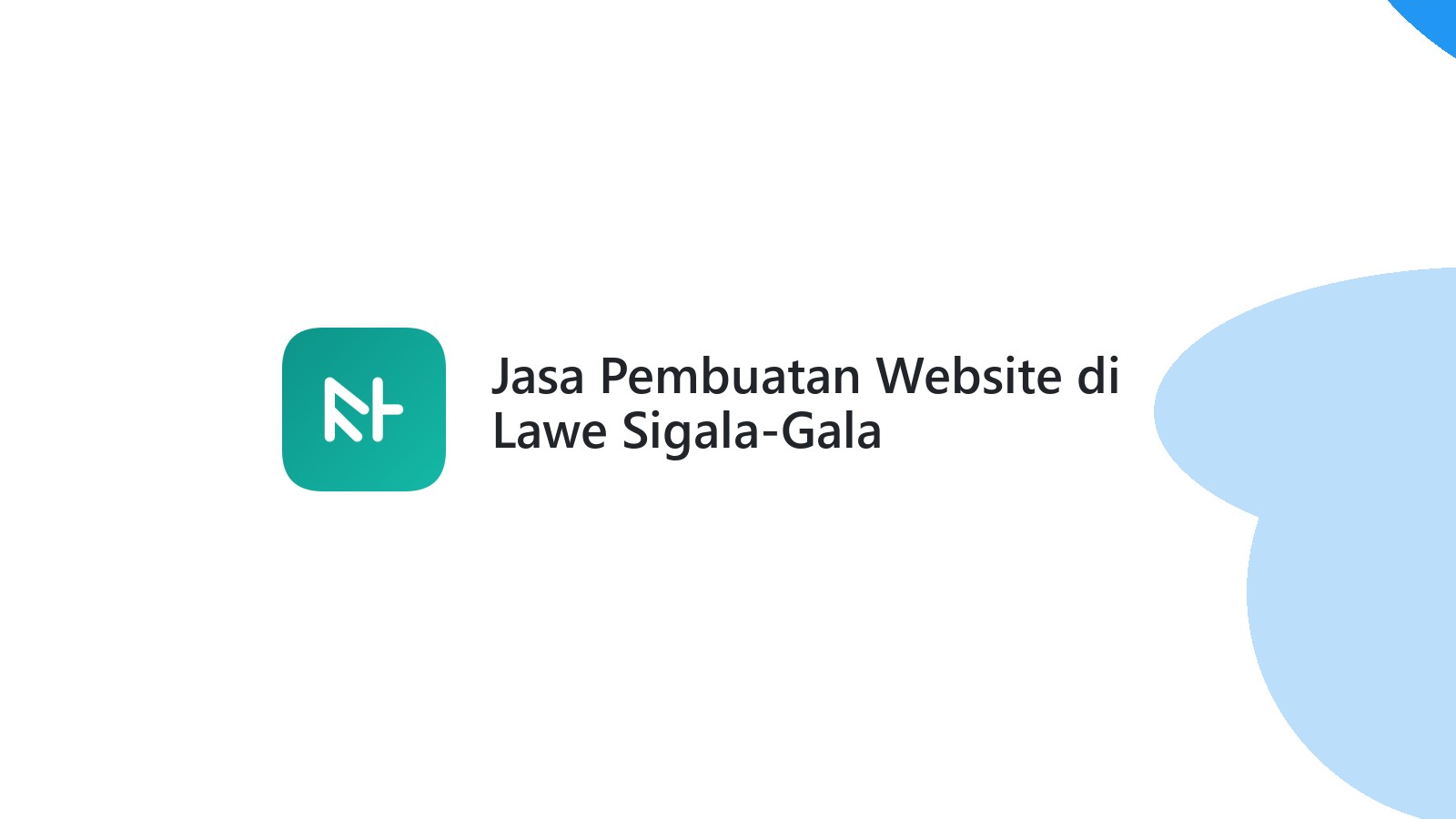 Jasa Pembuatan Website di Lawe Sigala-Gala
