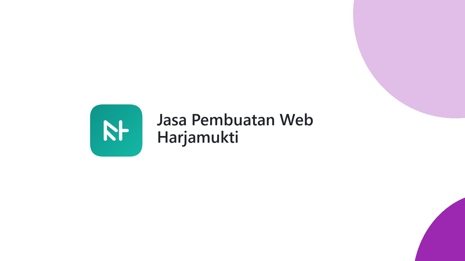 Jasa Pembuatan Web Harjamukti