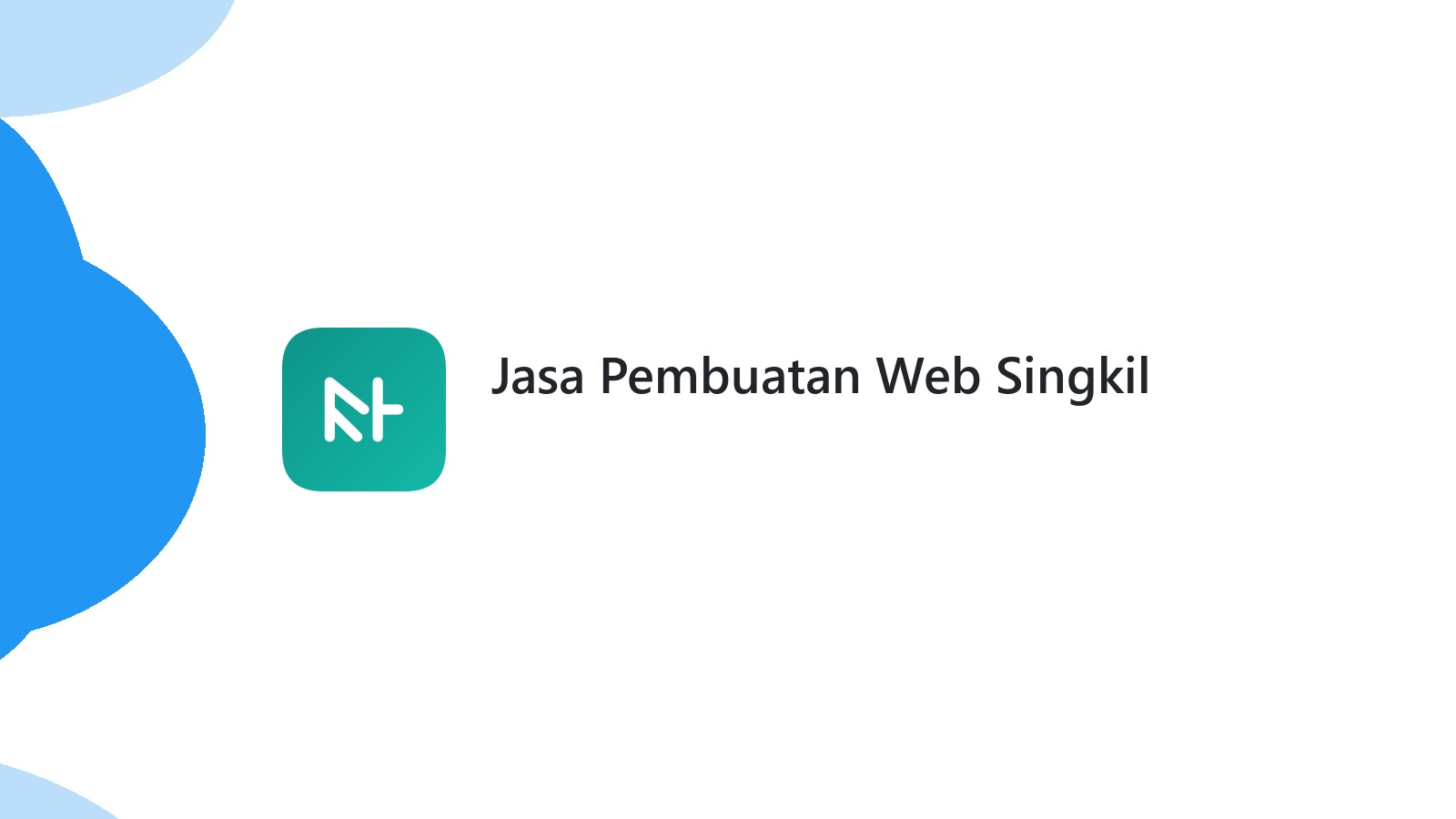 Jasa Pembuatan Web Singkil