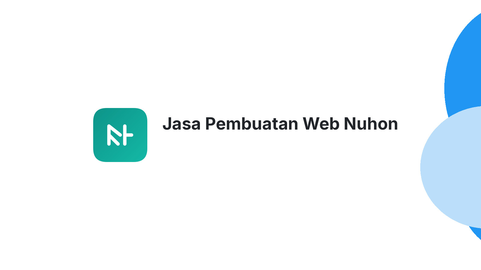 Jasa Pembuatan Web Nuhon
