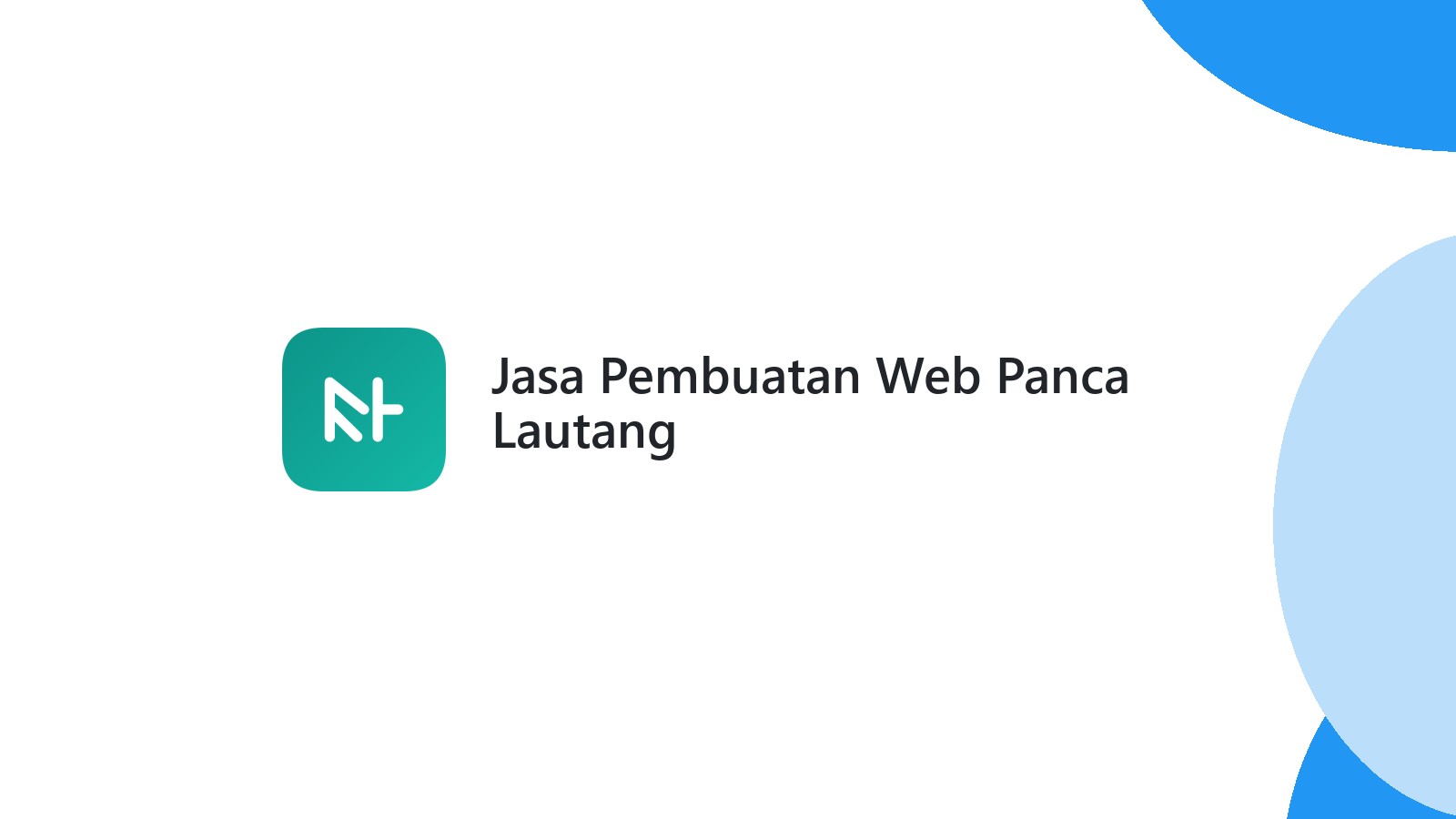 Jasa Pembuatan Web Panca Lautang