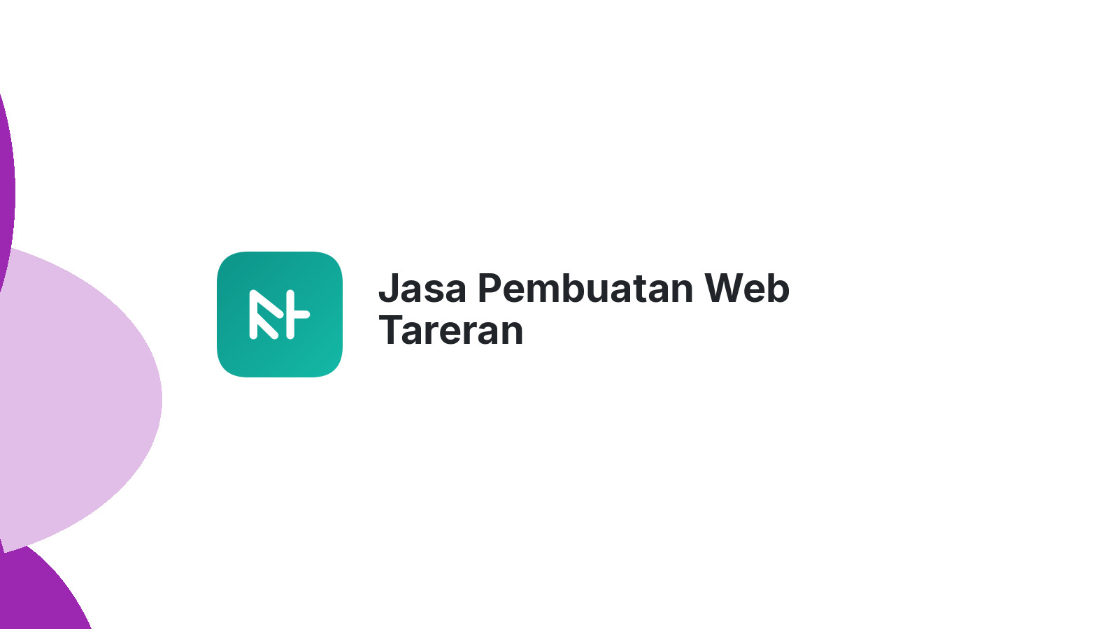 Jasa Pembuatan Web Tareran