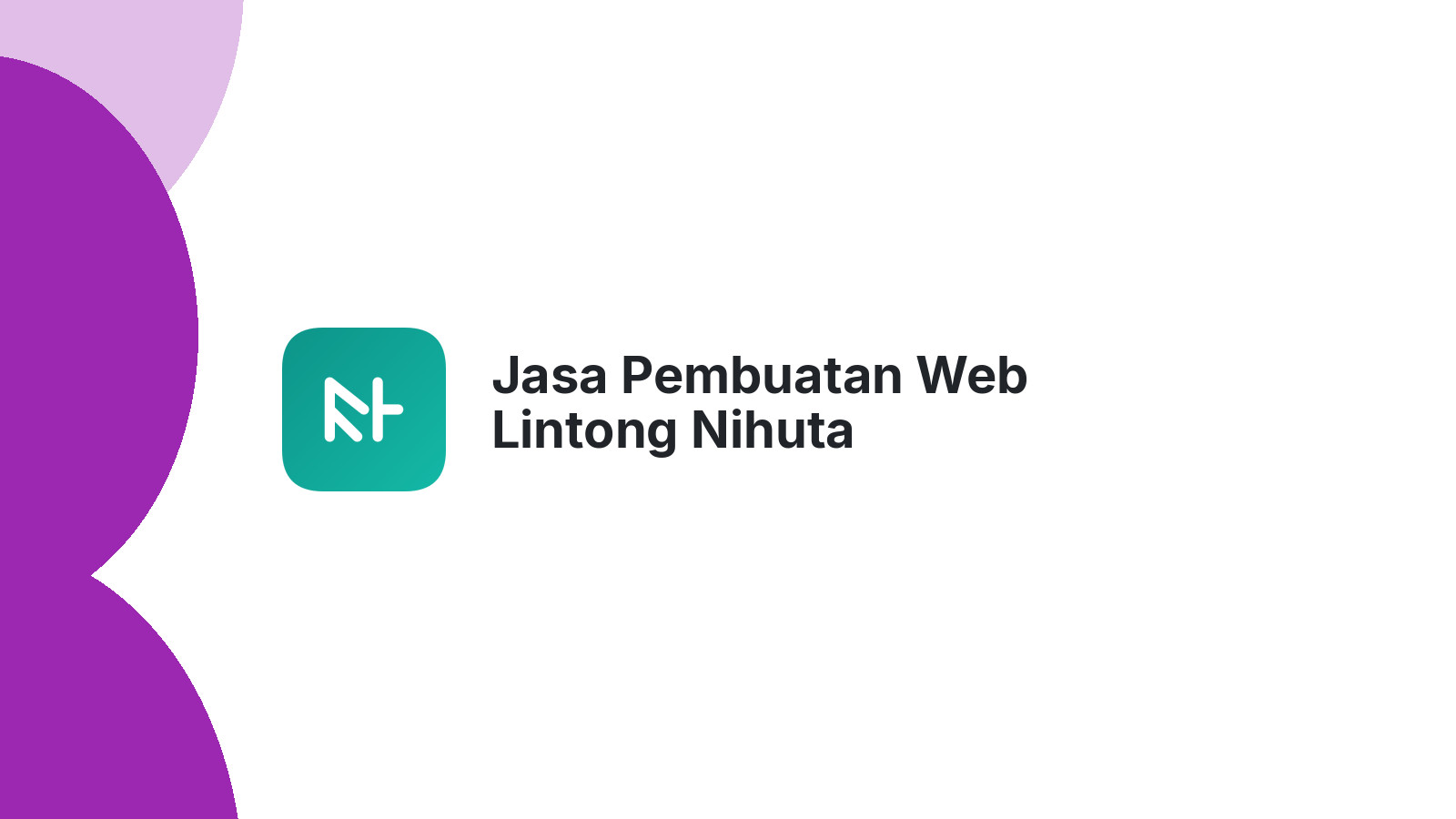 Jasa Pembuatan Web Lintong Nihuta