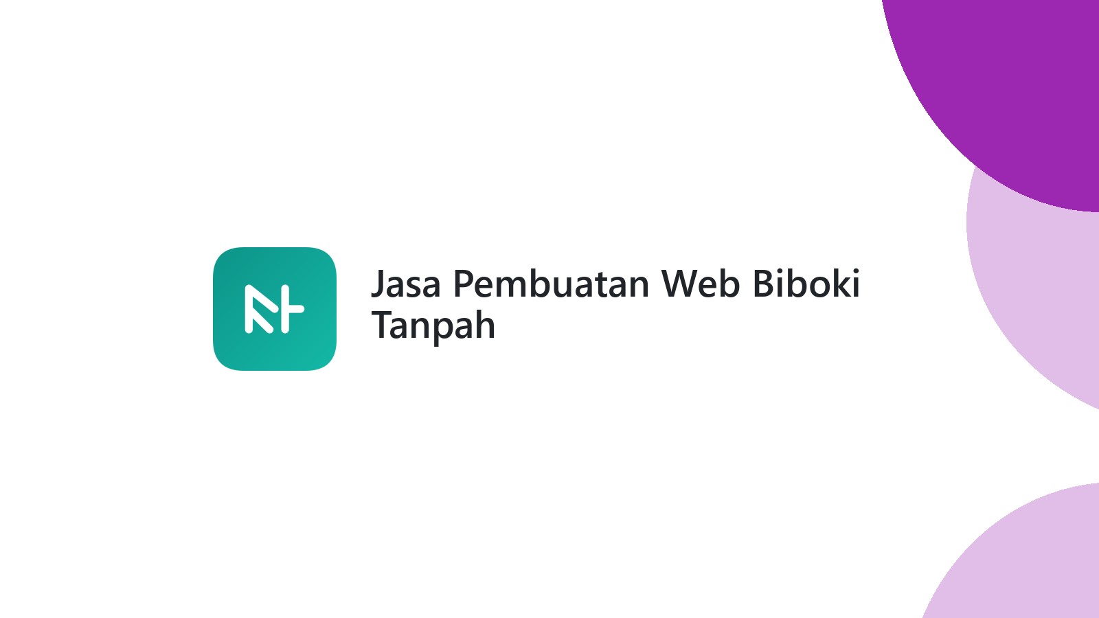 Jasa Pembuatan Web Biboki Tanpah