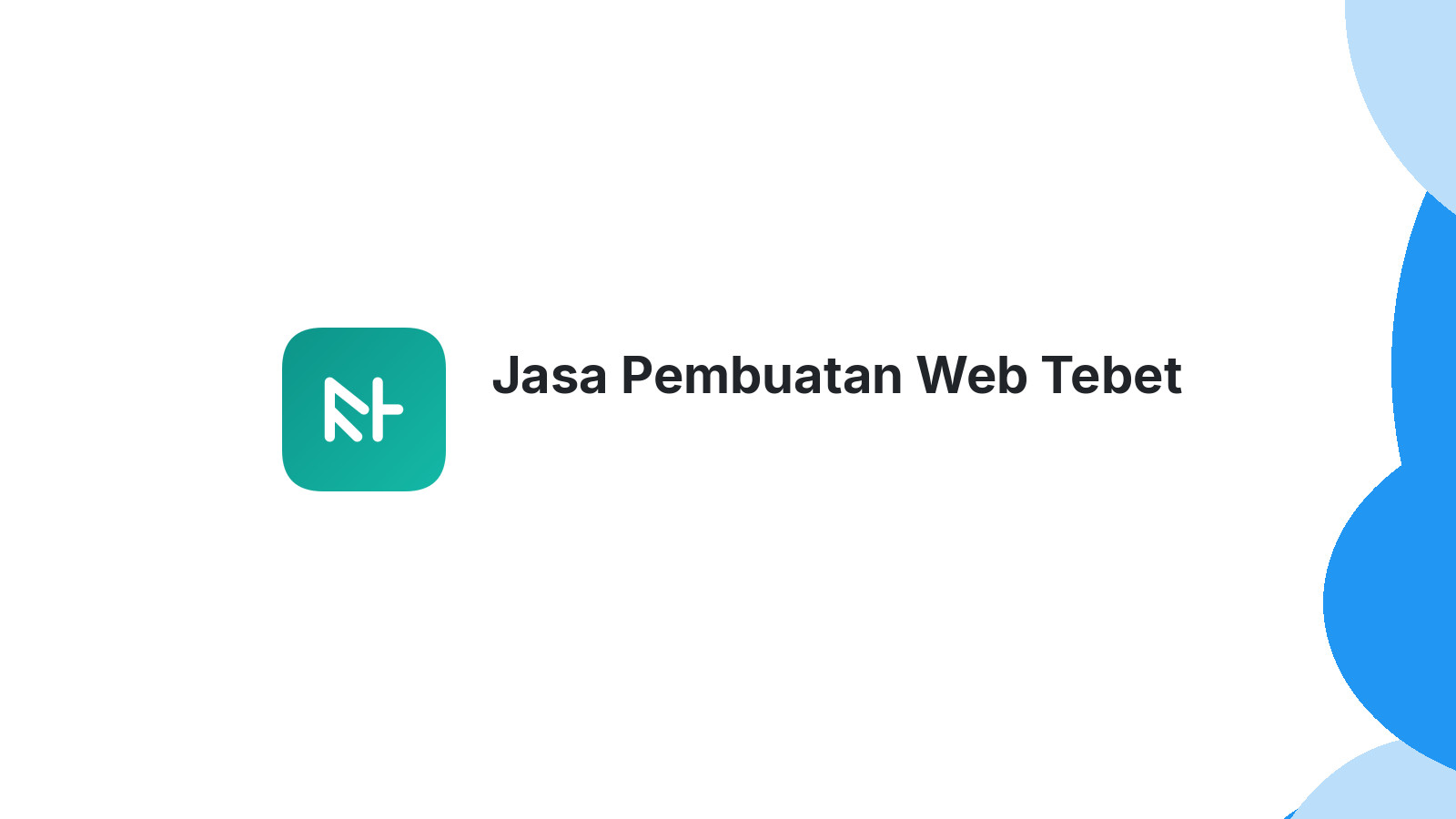 Jasa Pembuatan Web Tebet