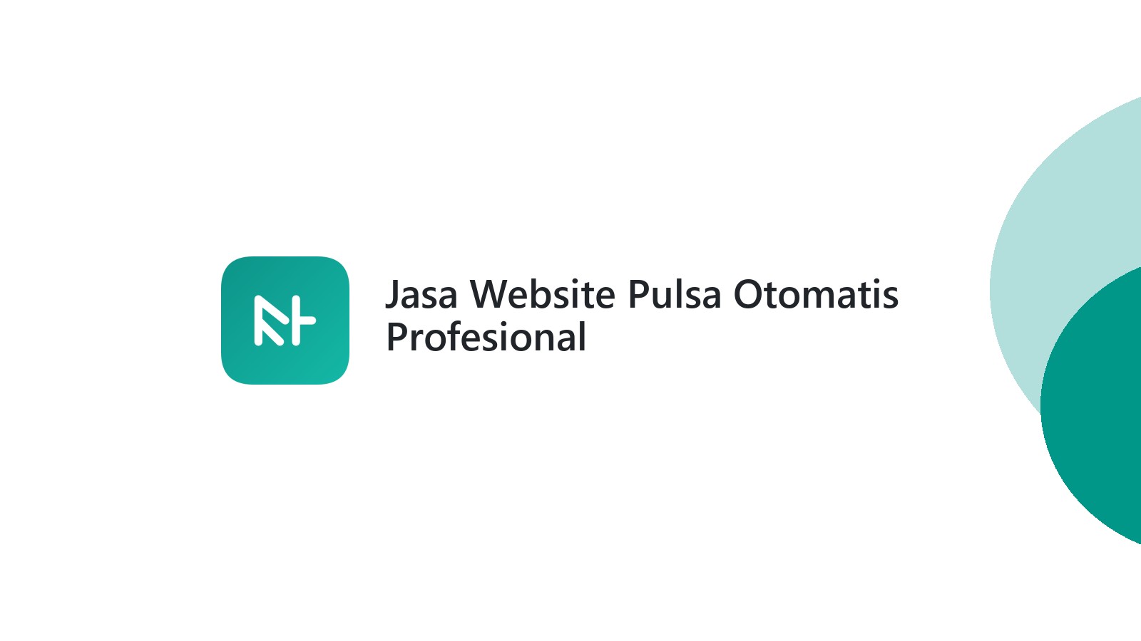 Jasa Website Pulsa Otomatis Profesional