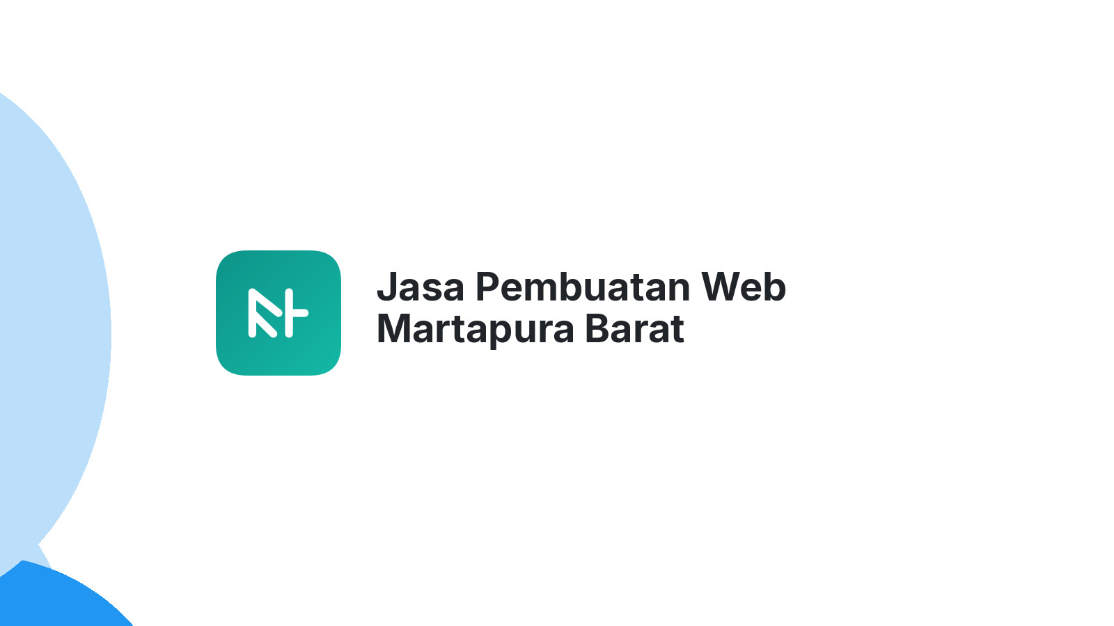 Jasa Pembuatan Web Martapura Barat