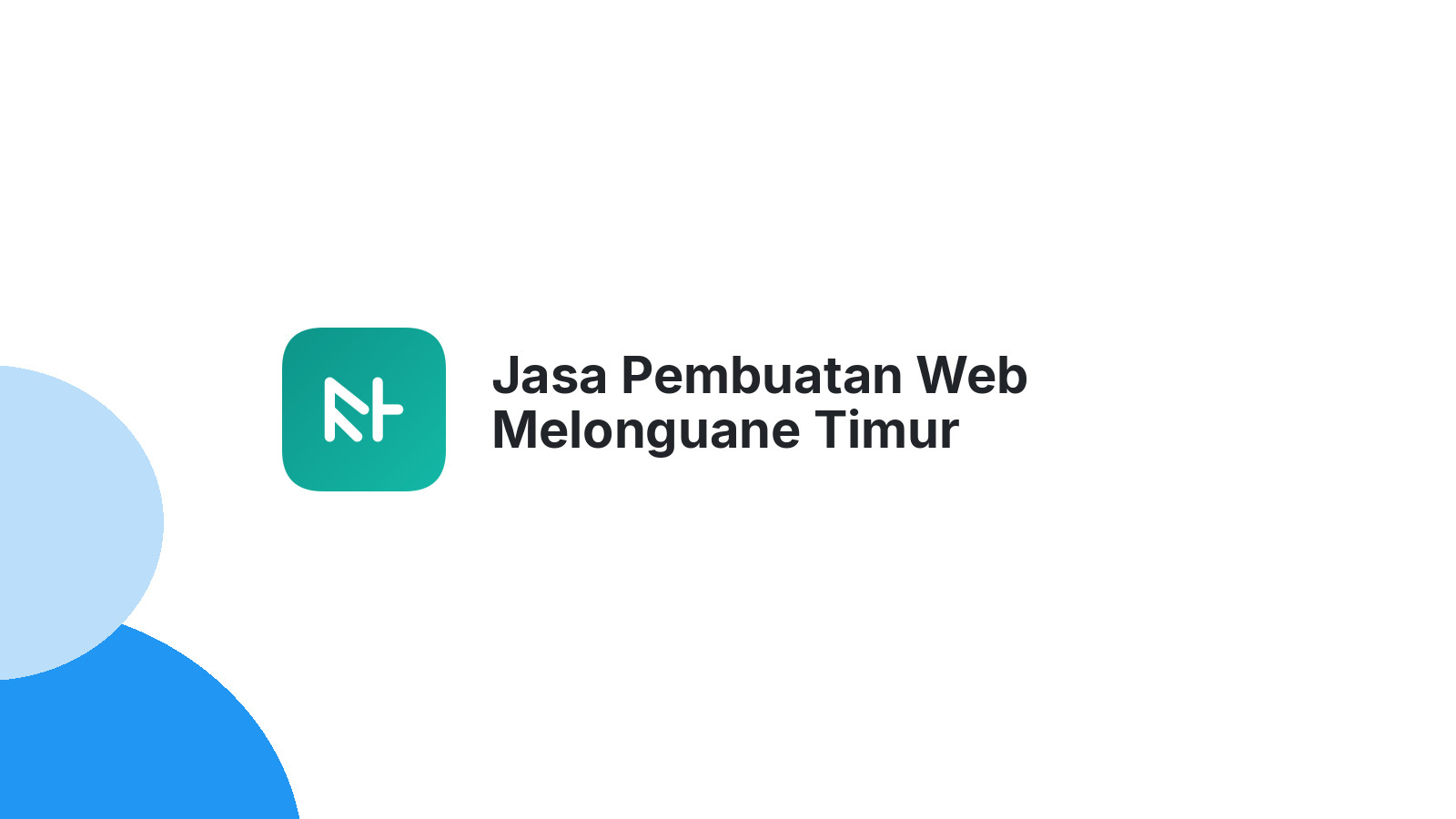 Jasa Pembuatan Web Melonguane Timur