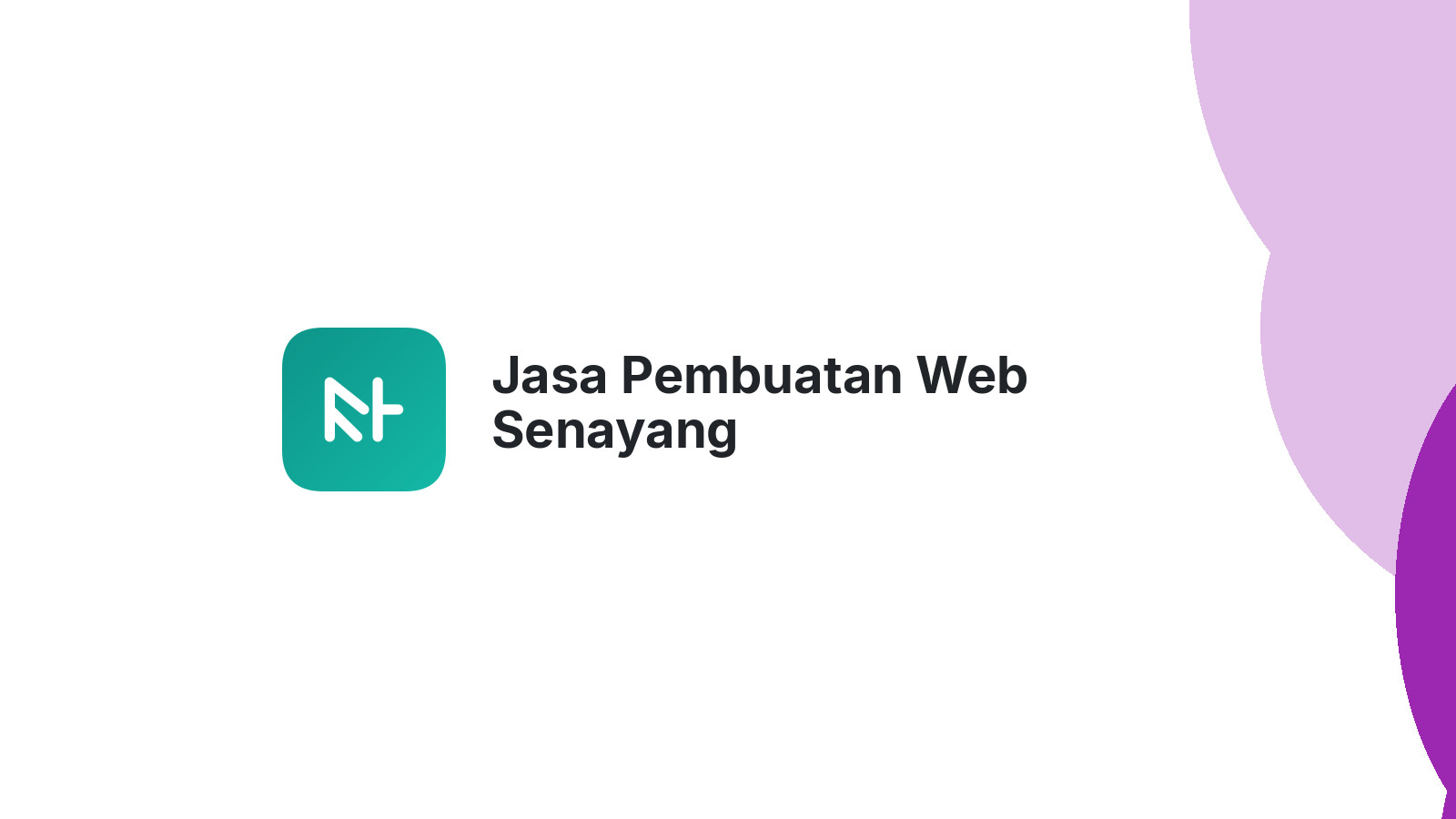 Jasa Pembuatan Web Senayang