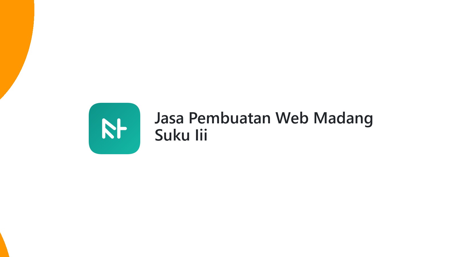 Jasa Pembuatan Web Madang Suku Iii