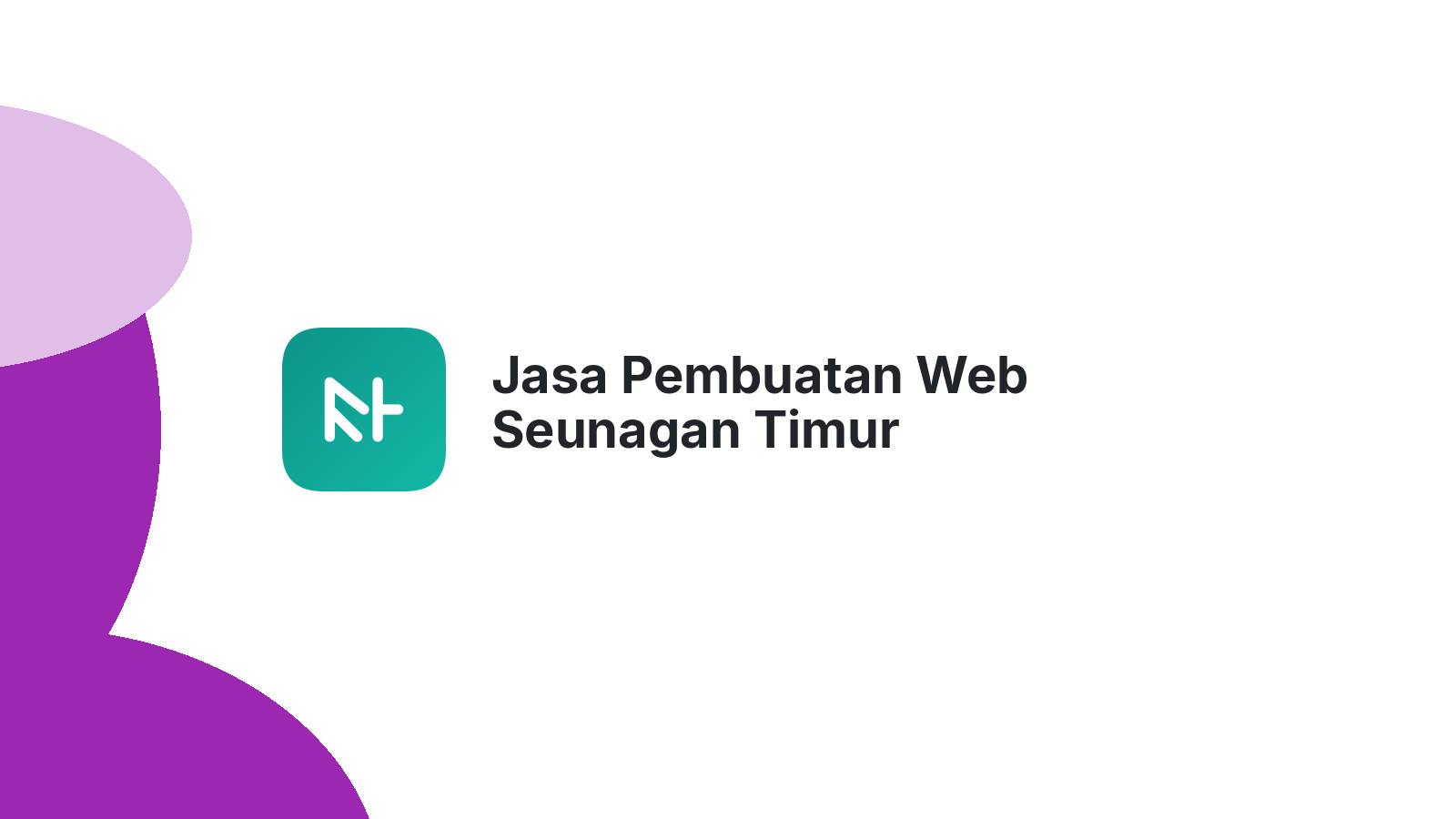 Jasa Pembuatan Web Seunagan Timur