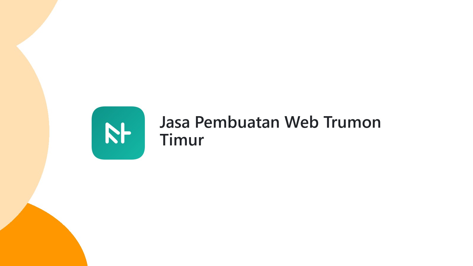 Jasa Pembuatan Web Trumon Timur
