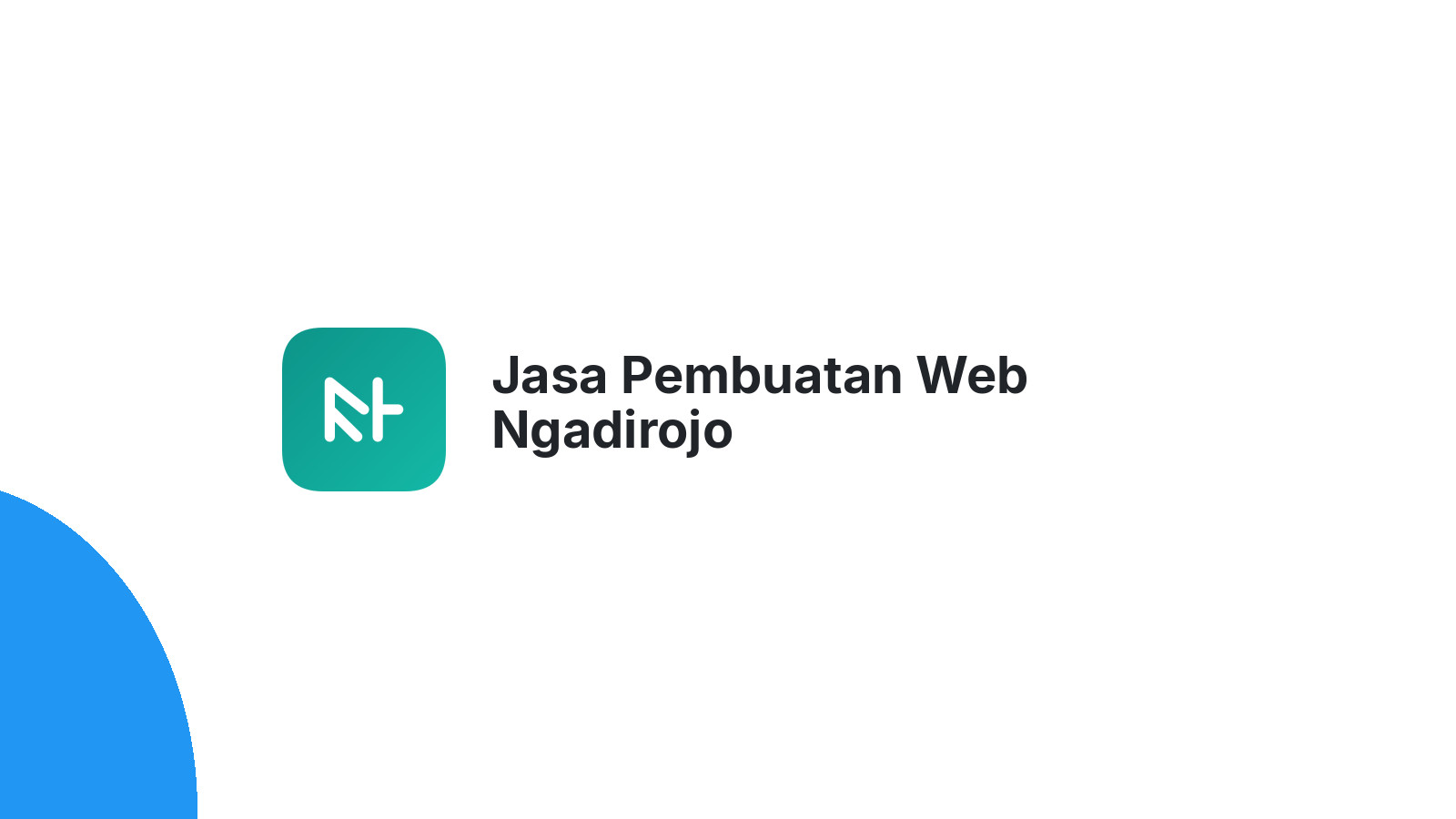 Jasa Pembuatan Web Ngadirojo