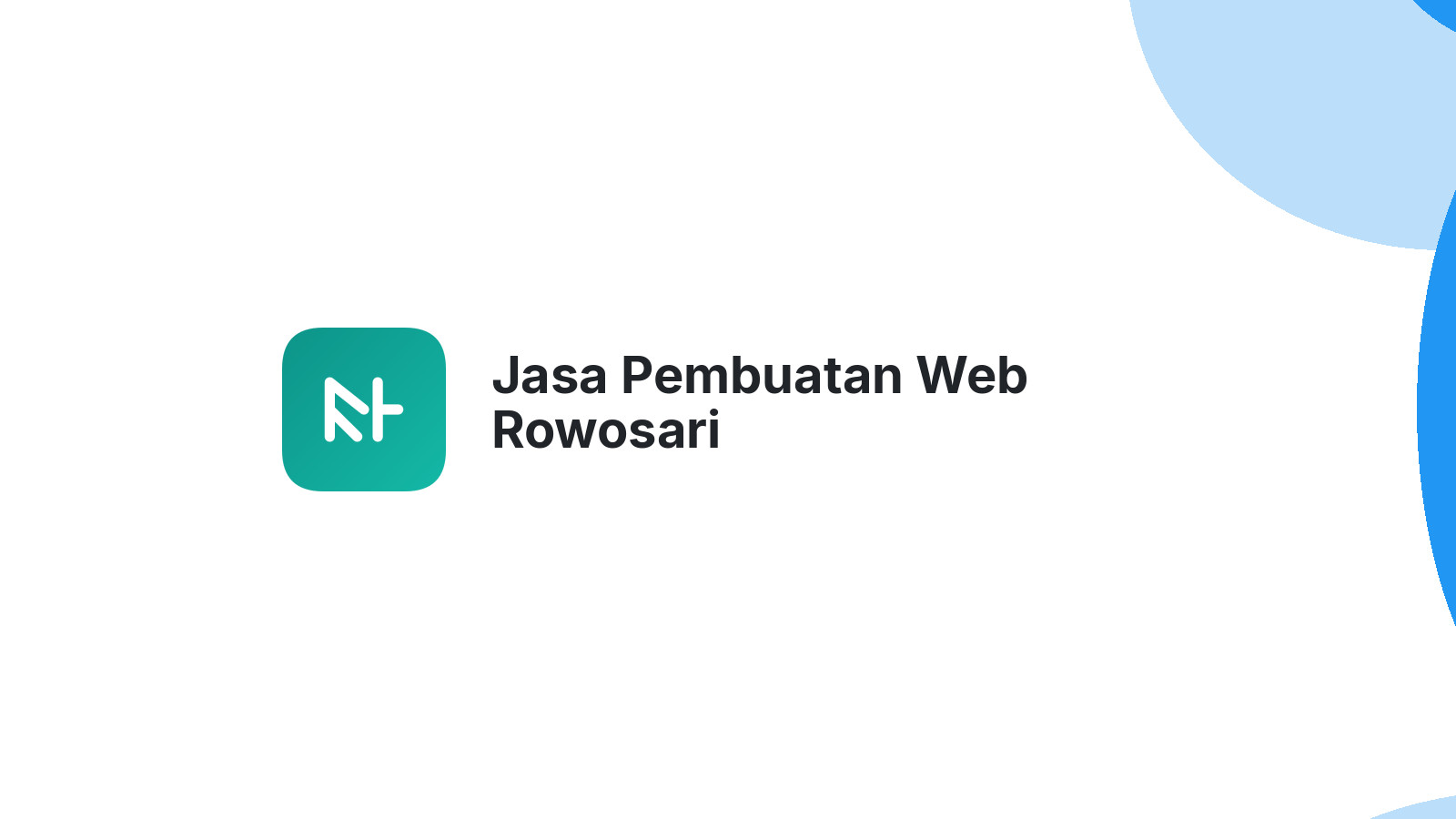 Jasa Pembuatan Web Rowosari